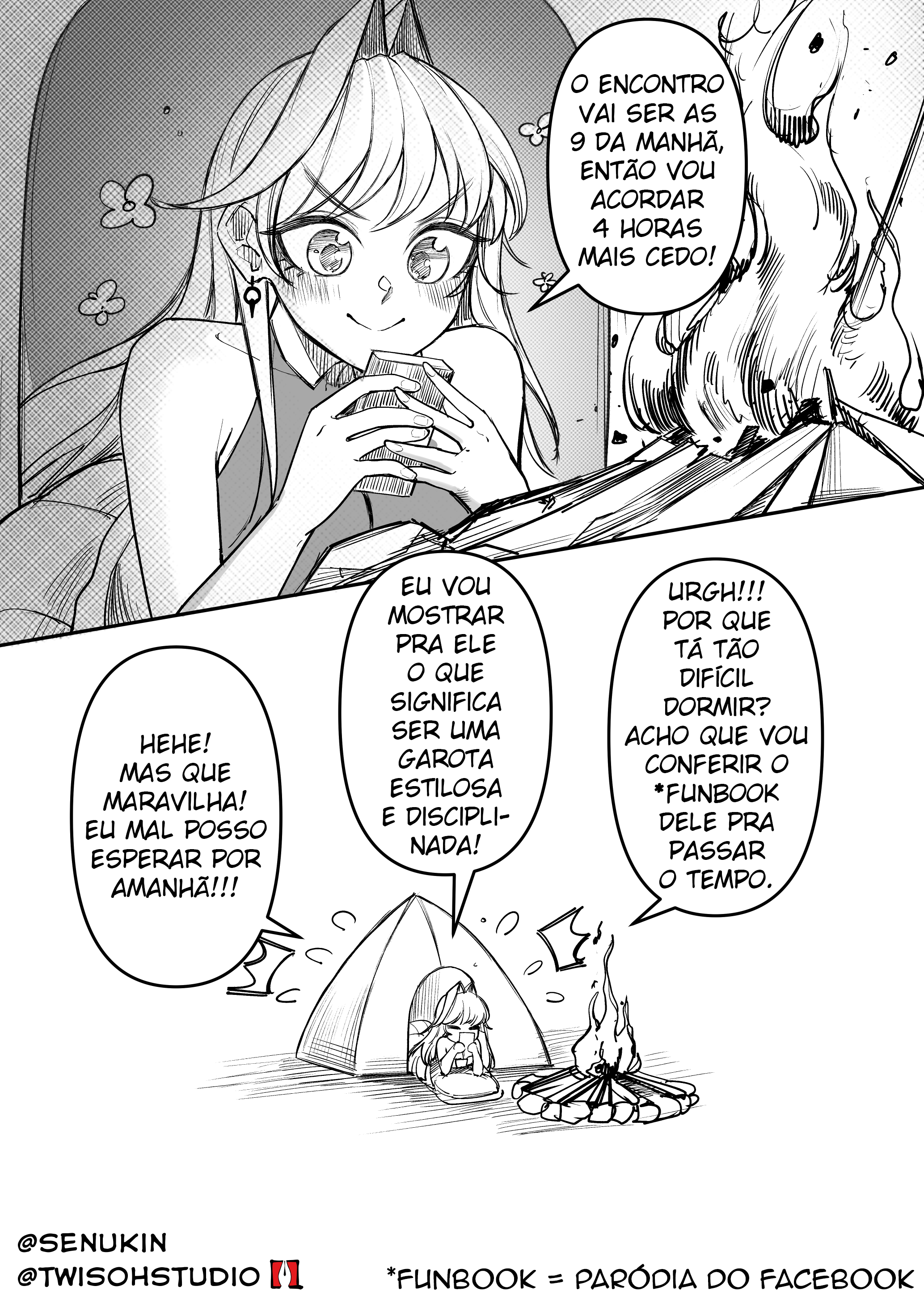 Self-destruction Girl A noite antes do encontro 第4页