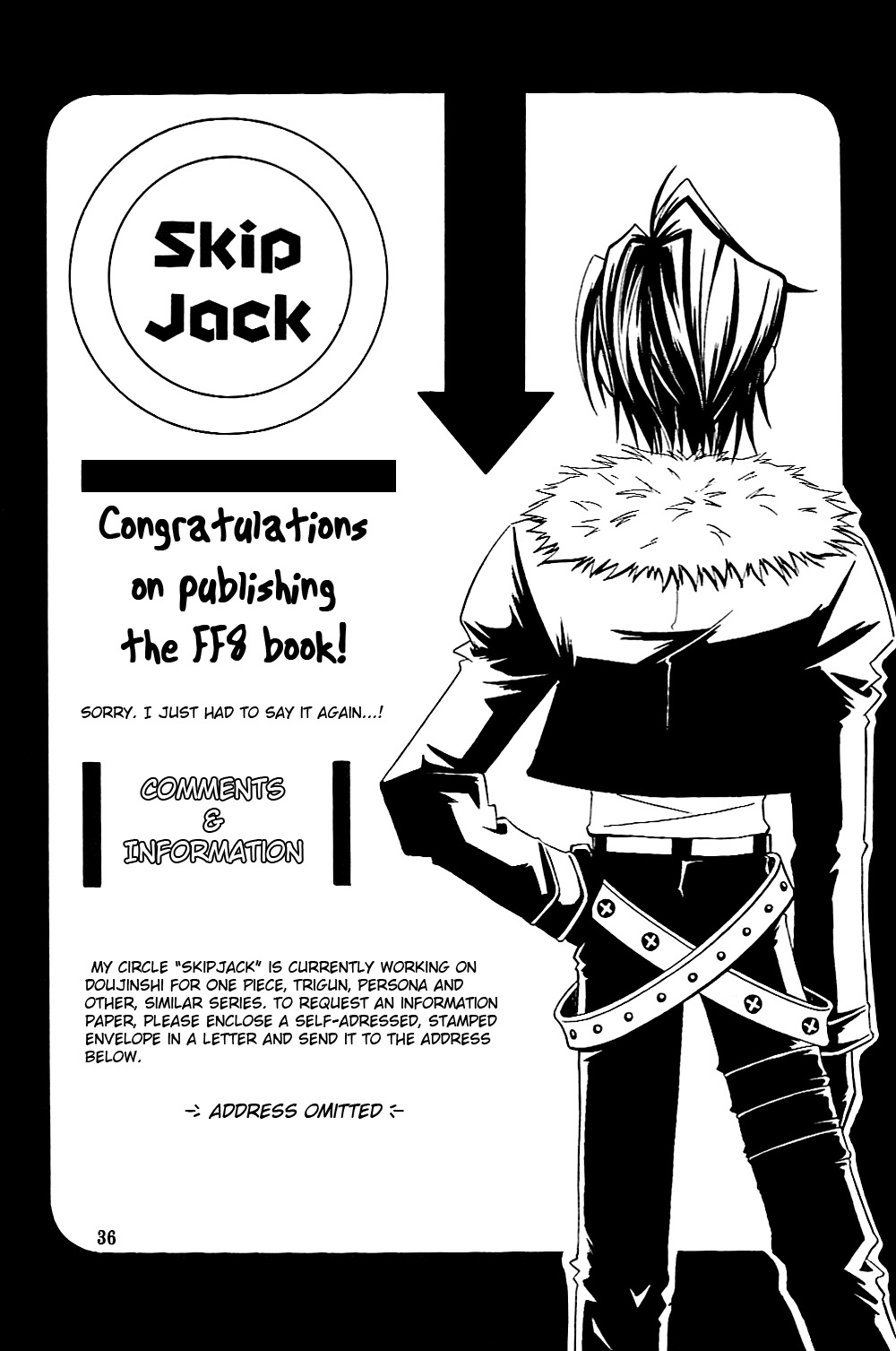 Final Fantasy VIII: Dance Dance Dance (Doujinshi) Final Fantasy VIII: Dance Dance Dance (Doujinshi) 第37页