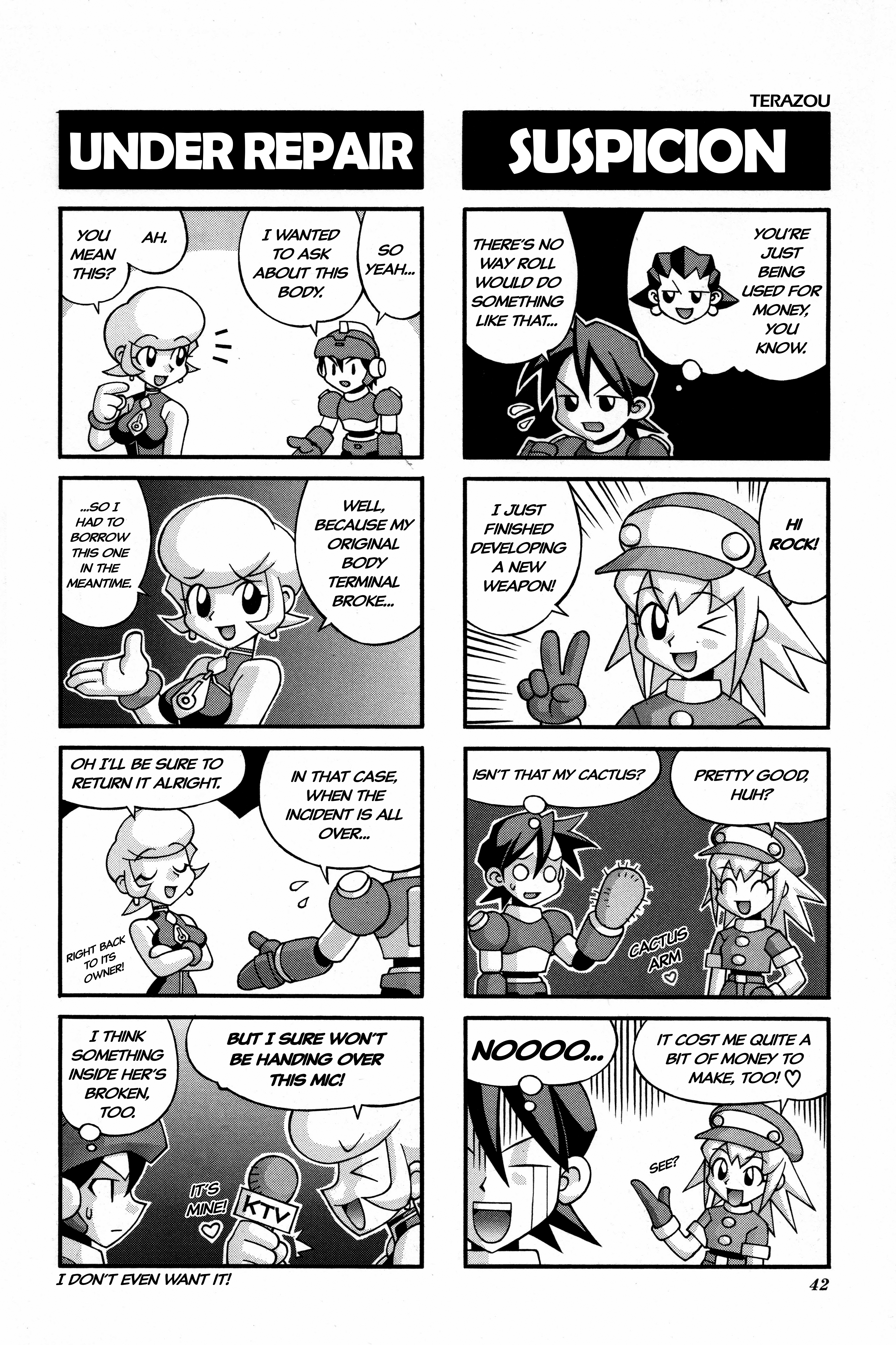 Rockman DASH2 4Koma Gag Battle Kobun Struggles 第5页