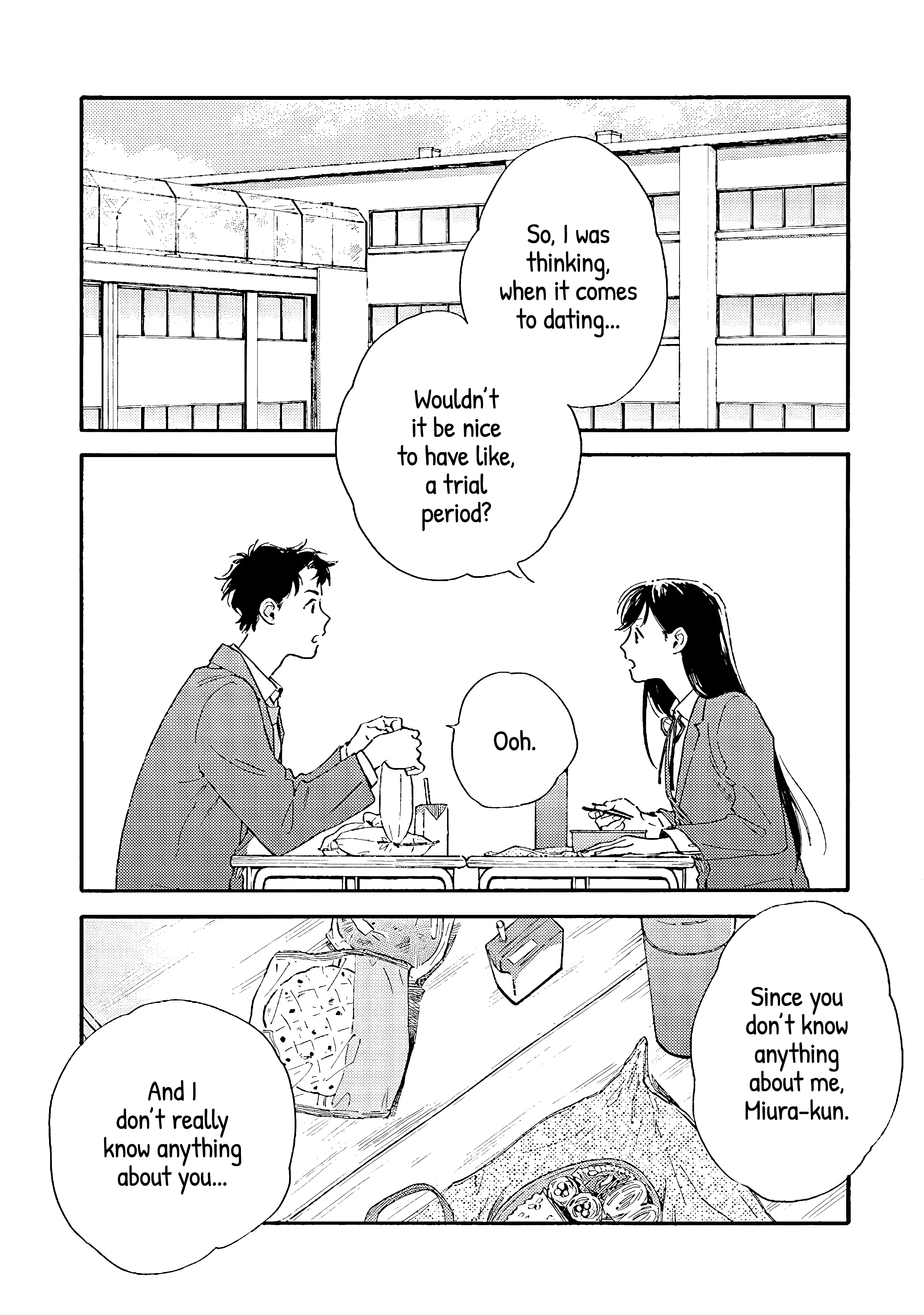 Kanojo to Kare no Kankei ~Heibon na Hayakawa-san to Heibon na Miura-kun no Hibon na Kankei~ Trial Period 第3页