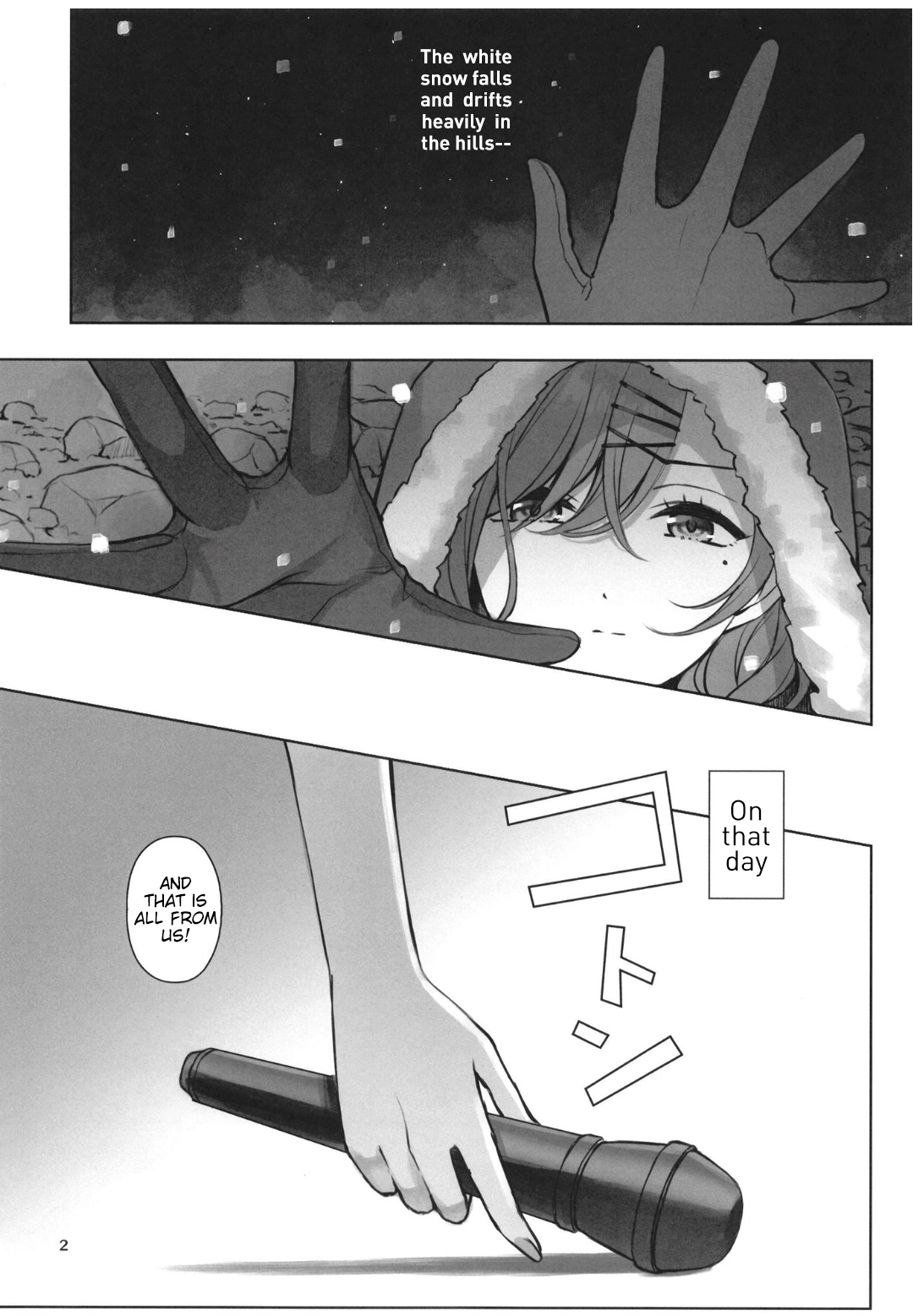 THE iDOLM@STER: Shiny Colors - The Blaze of the Snowy Silver Sky (Doujinshi) 第3页