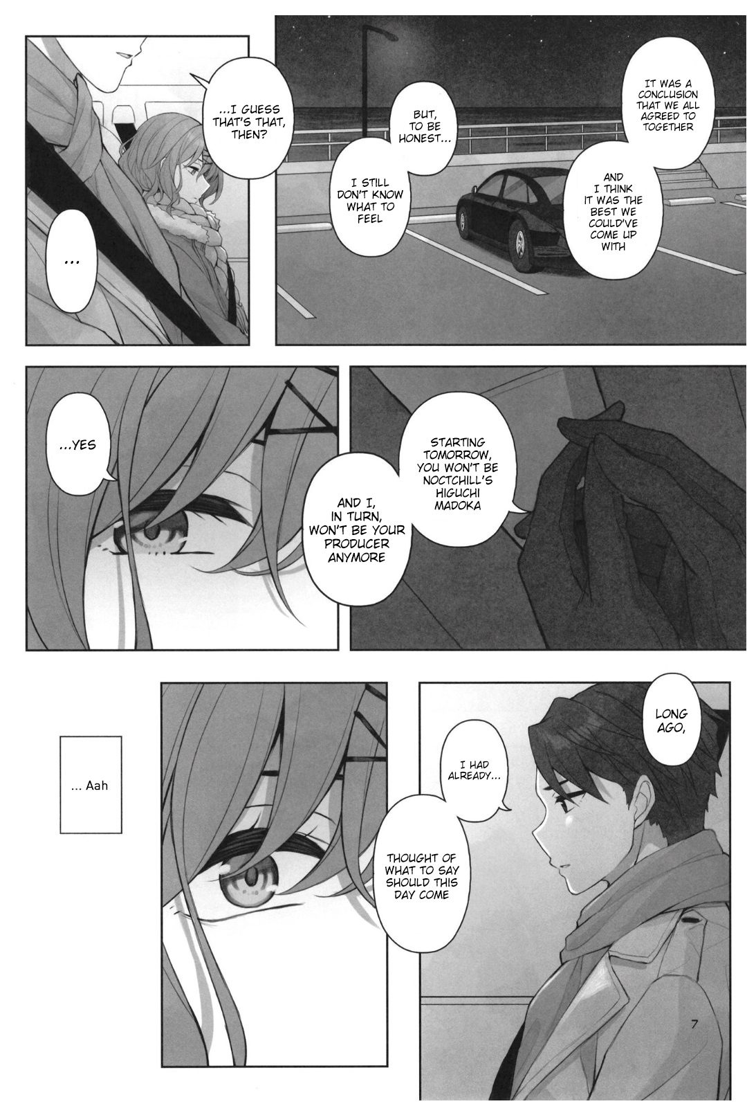 THE iDOLM@STER: Shiny Colors - The Blaze of the Snowy Silver Sky (Doujinshi) 第8页