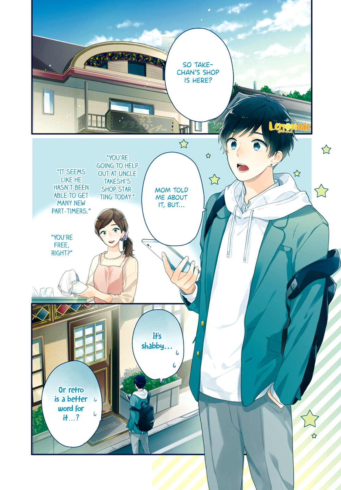 Soko no Koisuru Baitosho-kun 第3页