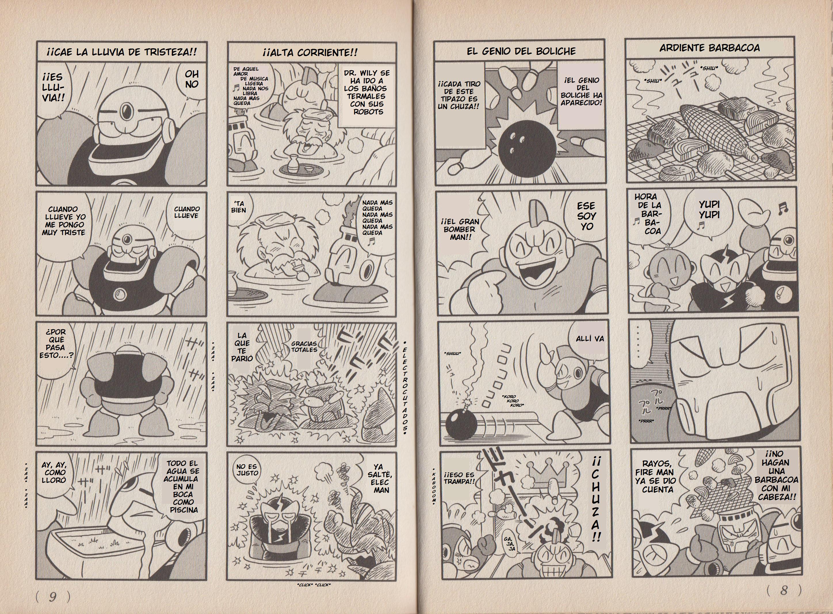 Mega Man 4Koma Great Parade 第6页