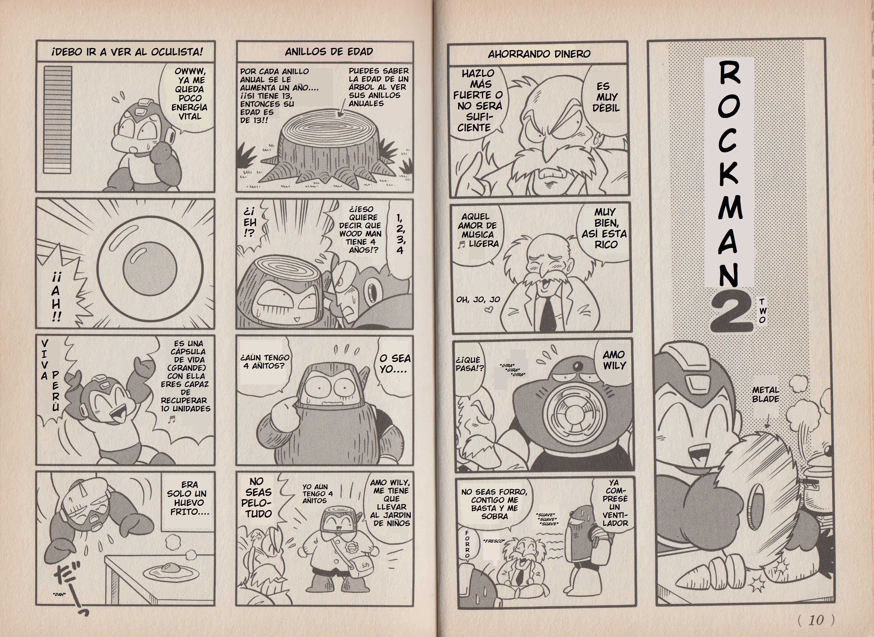 Mega Man 4Koma Great Parade 第7页