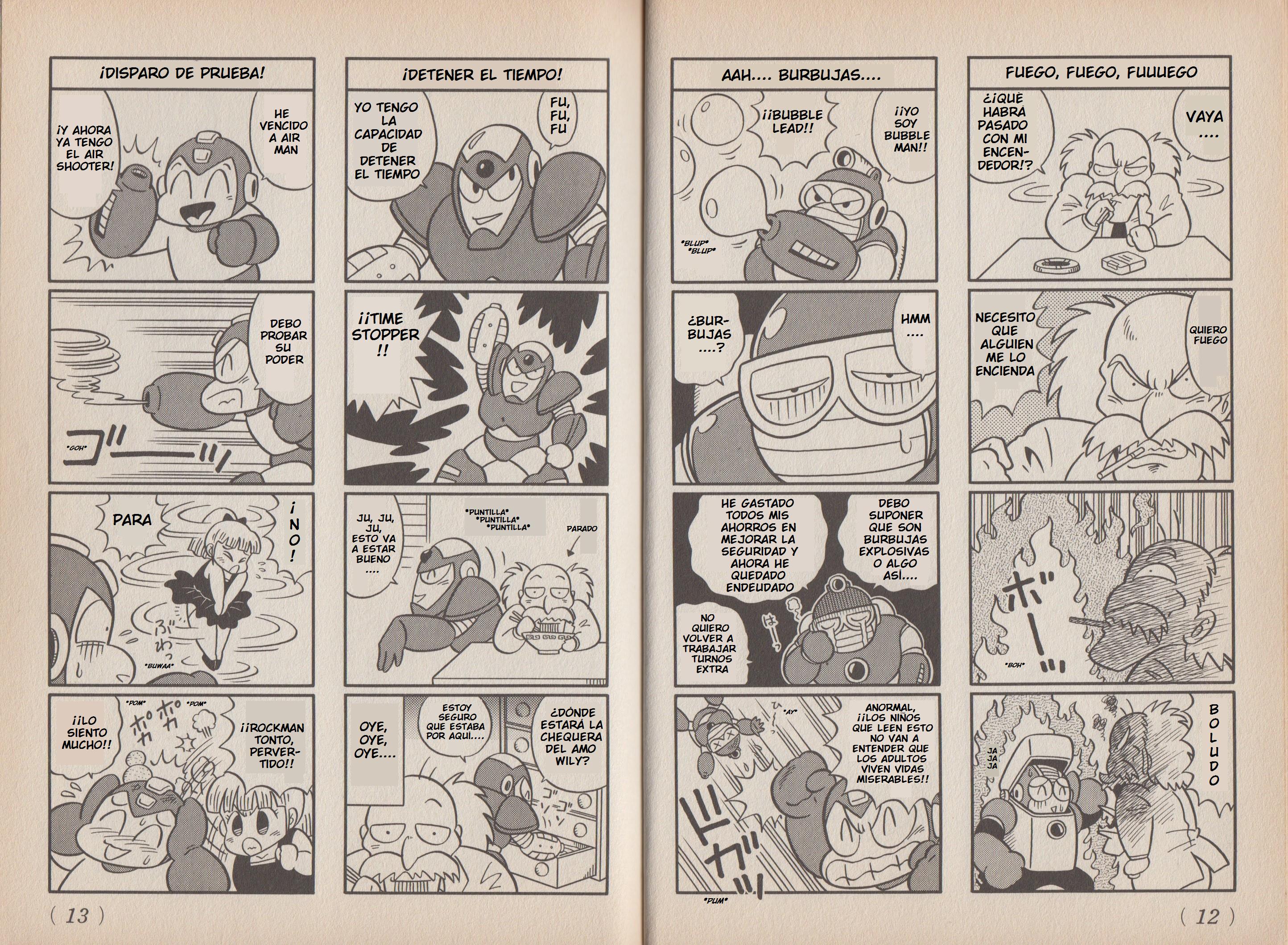 Mega Man 4Koma Great Parade 第8页