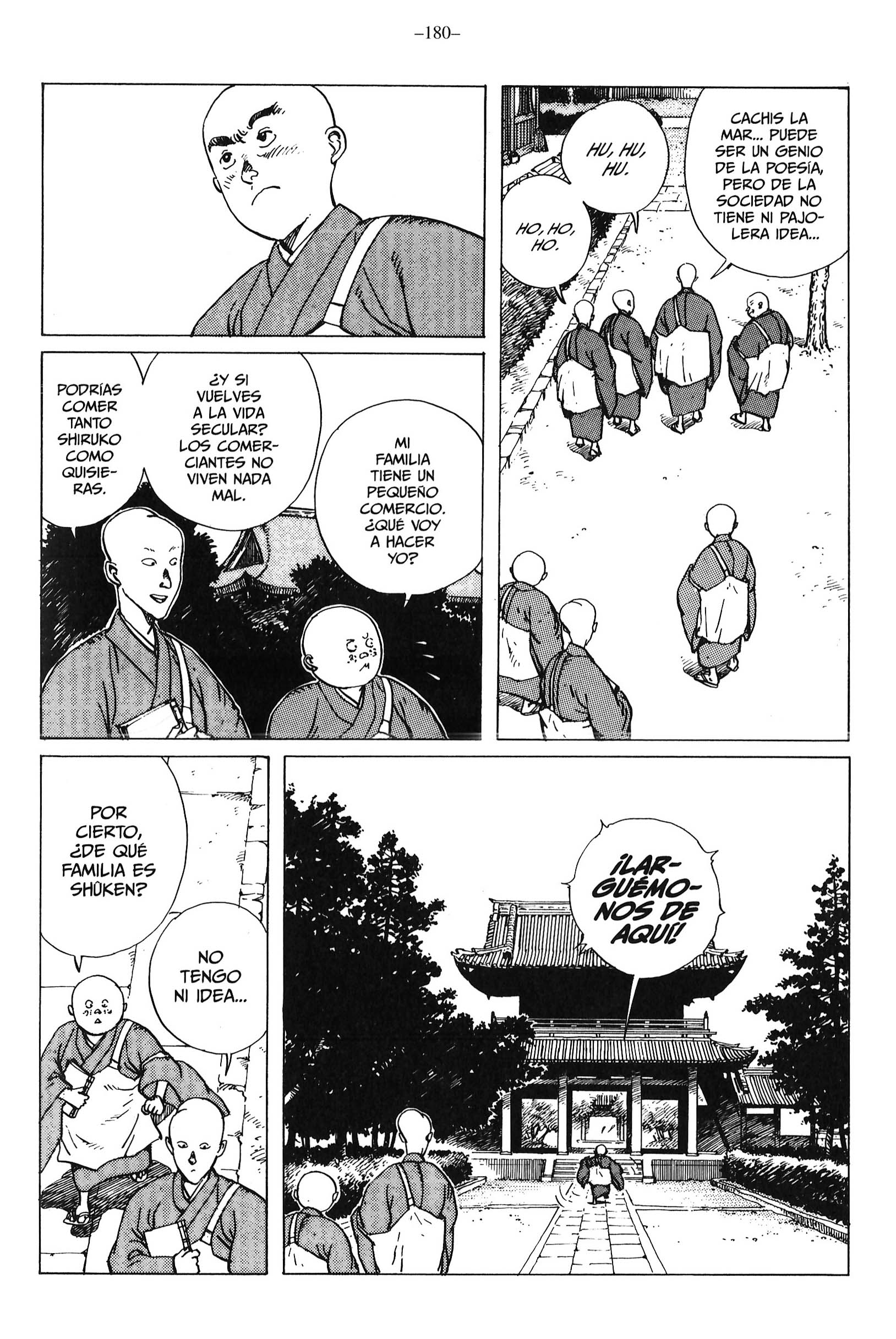 Ikkyu Las cinco montañas y los bosques frondosos 第103页