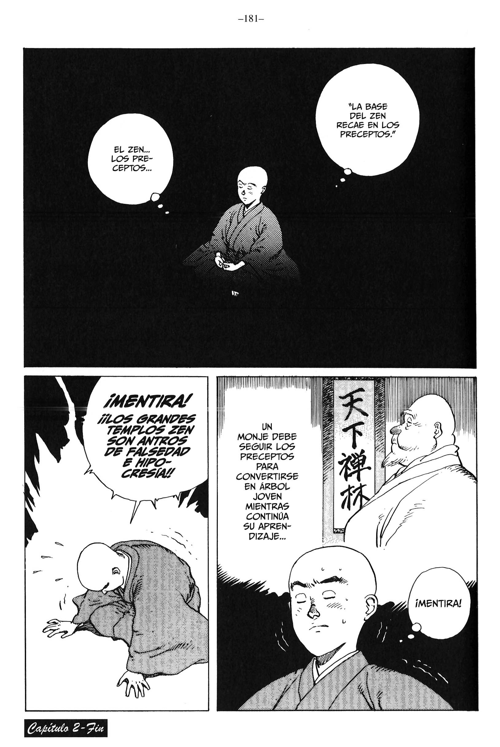 Ikkyu Las cinco montañas y los bosques frondosos 第104页