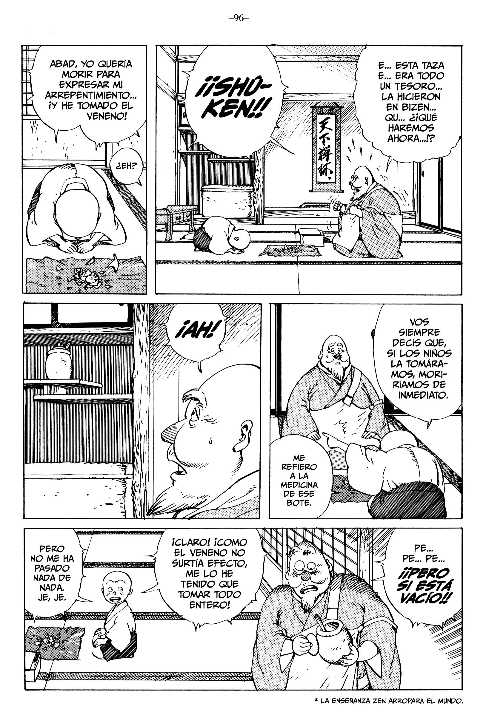 Ikkyu Las cinco montañas y los bosques frondosos 第22页