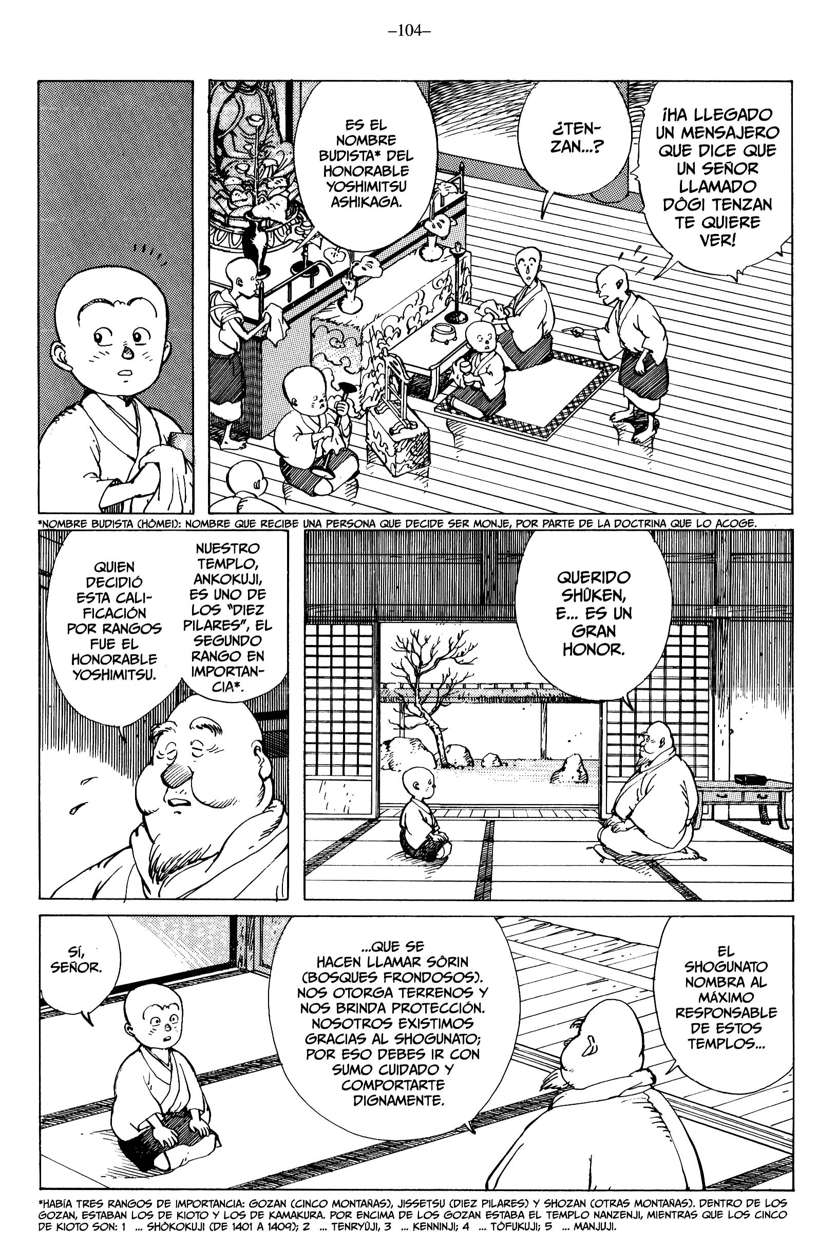 Ikkyu Las cinco montañas y los bosques frondosos 第30页