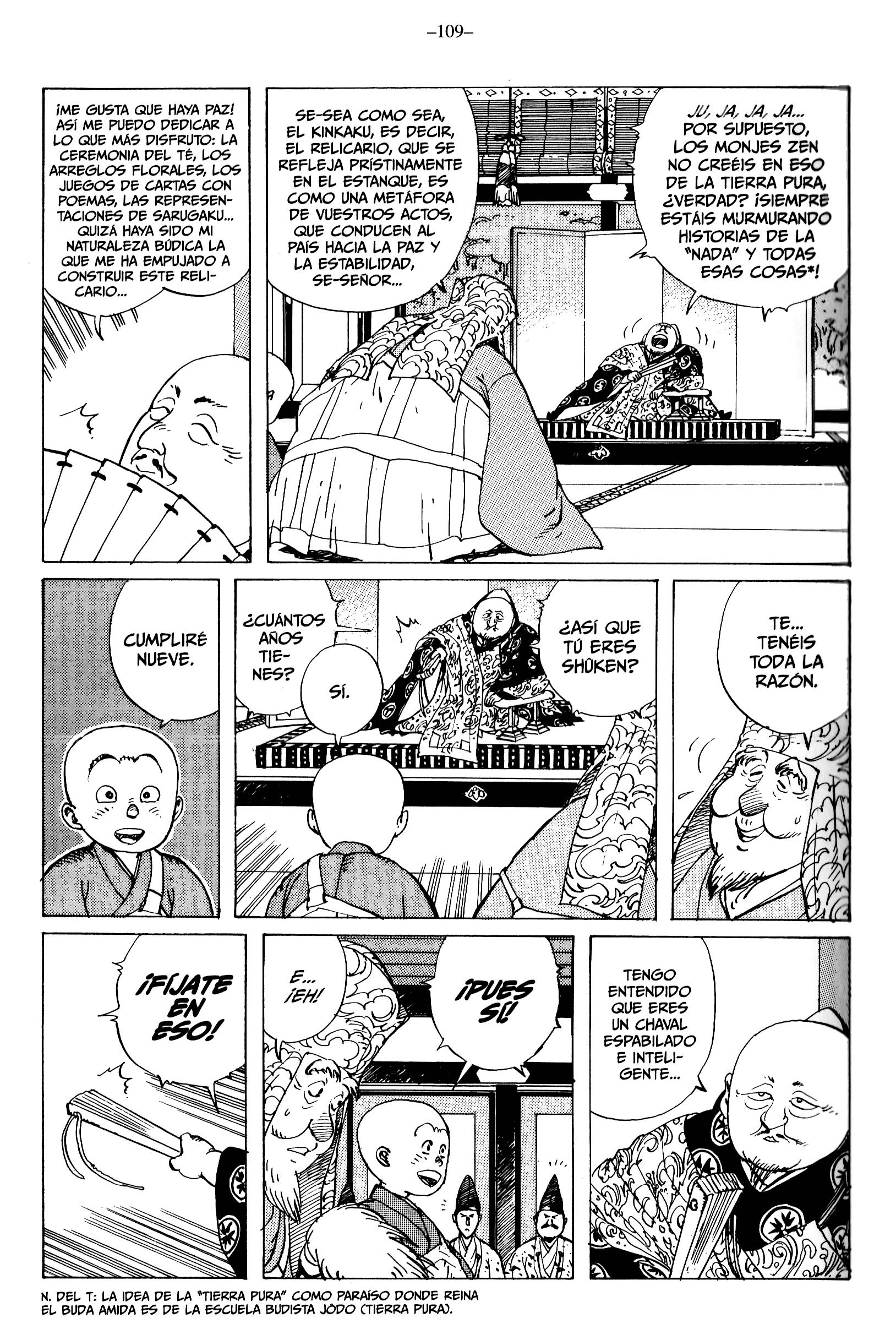 Ikkyu Las cinco montañas y los bosques frondosos 第35页