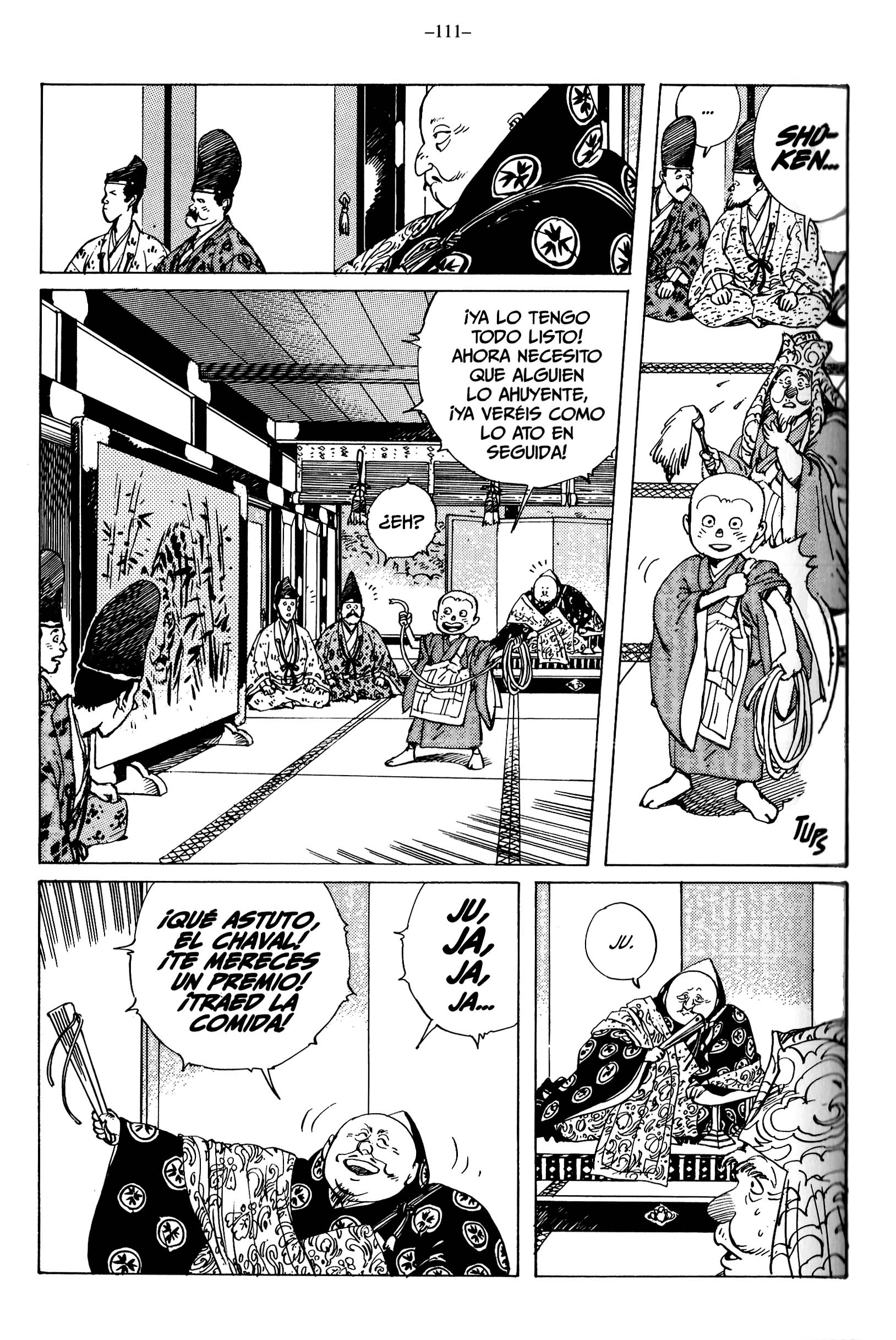 Ikkyu Las cinco montañas y los bosques frondosos 第37页
