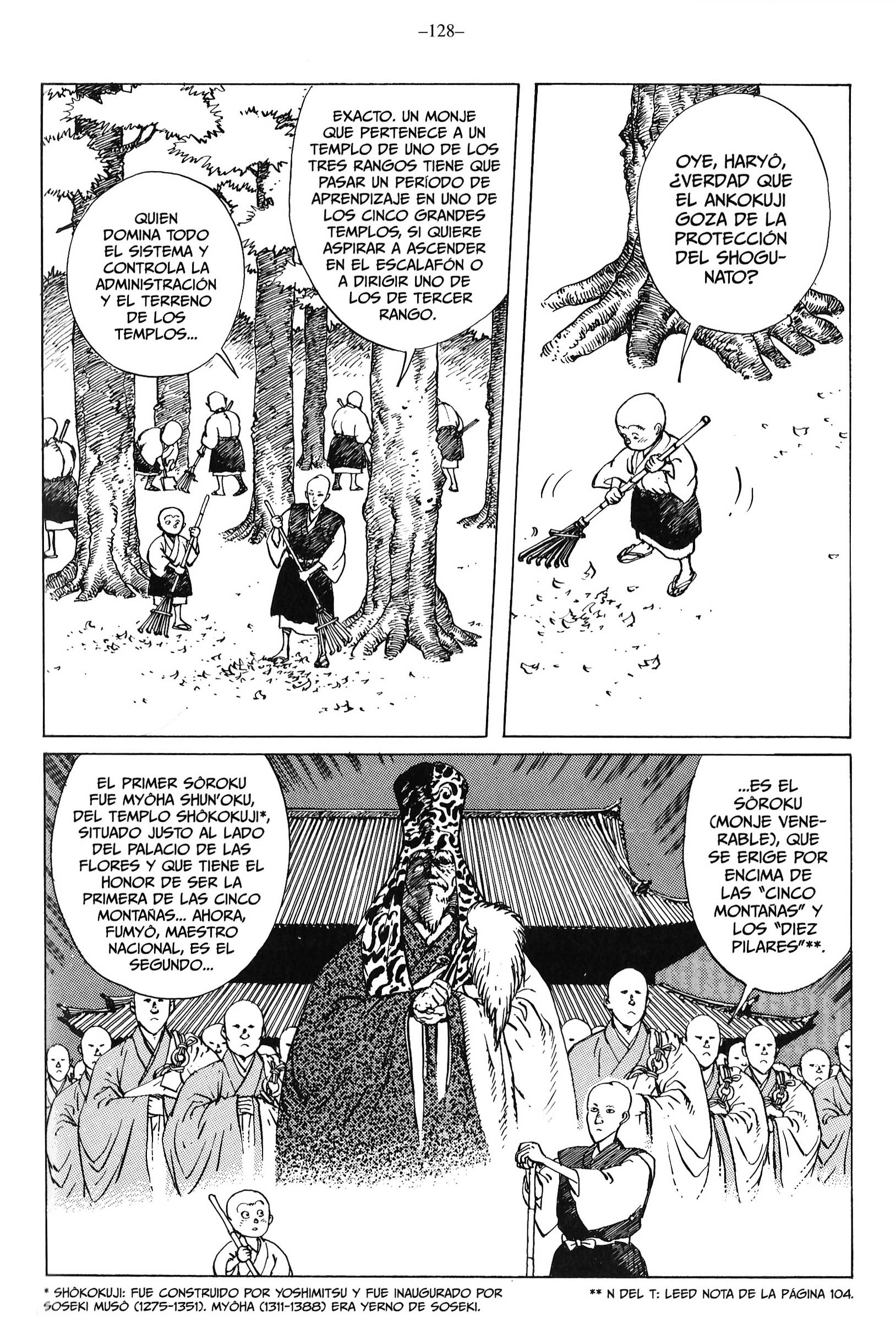 Ikkyu Las cinco montañas y los bosques frondosos 第53页