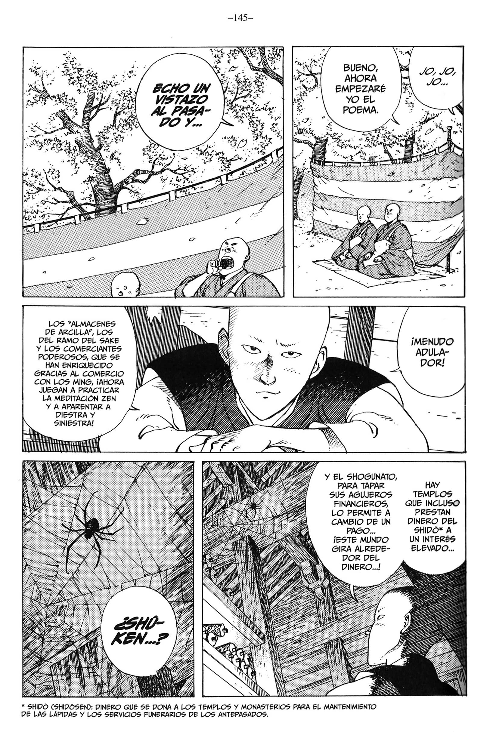 Ikkyu Las cinco montañas y los bosques frondosos 第68页