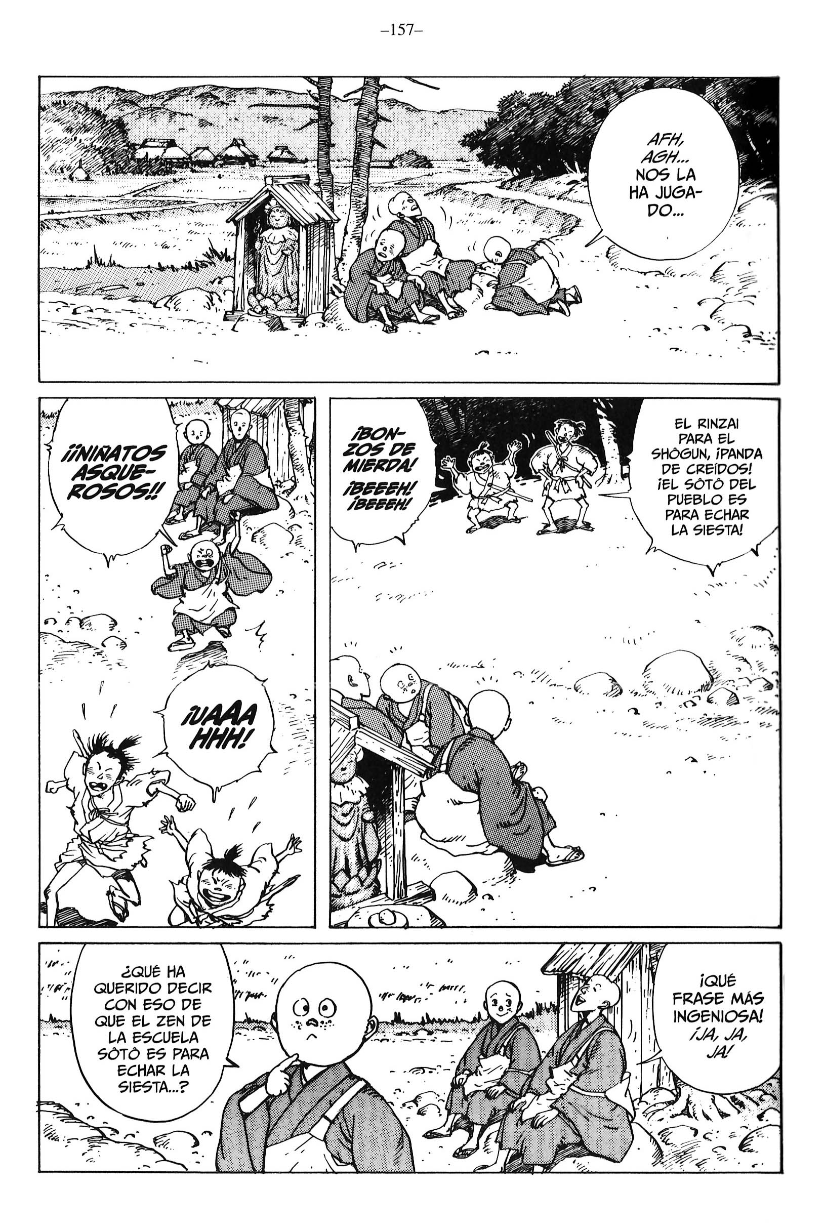 Ikkyu Las cinco montañas y los bosques frondosos 第80页