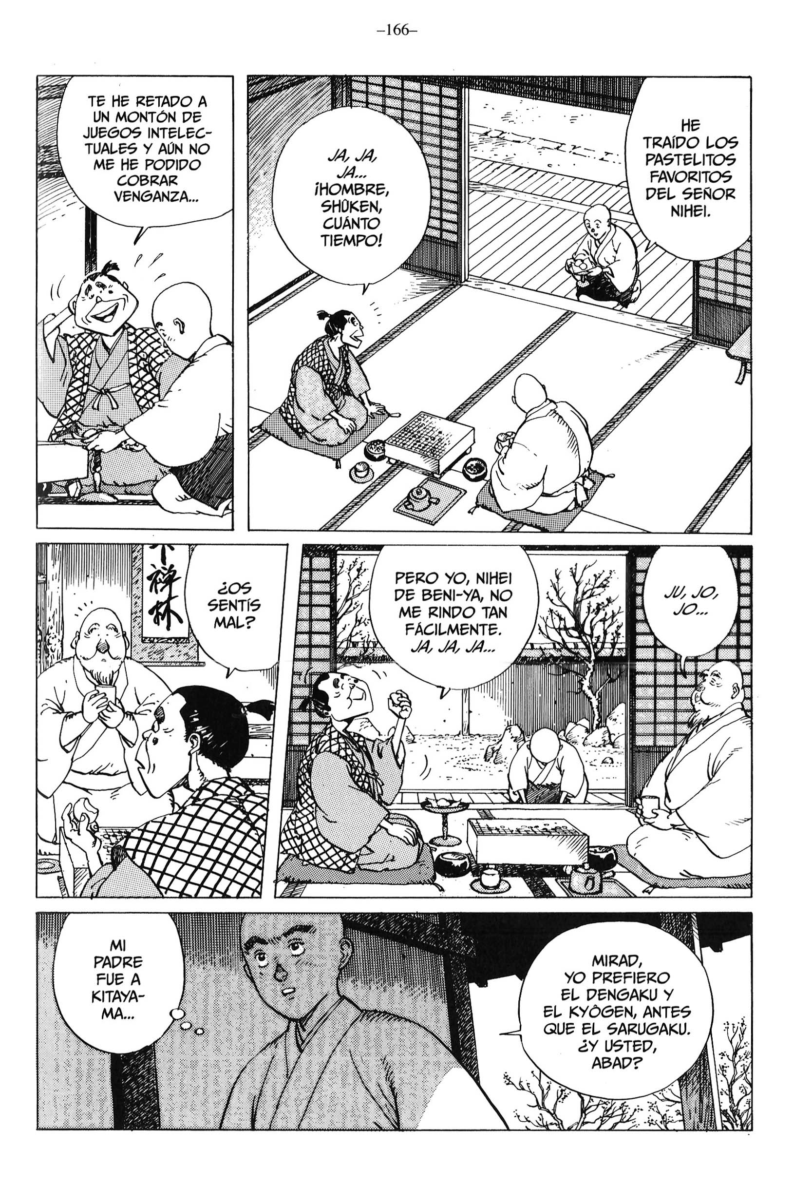 Ikkyu Las cinco montañas y los bosques frondosos 第89页