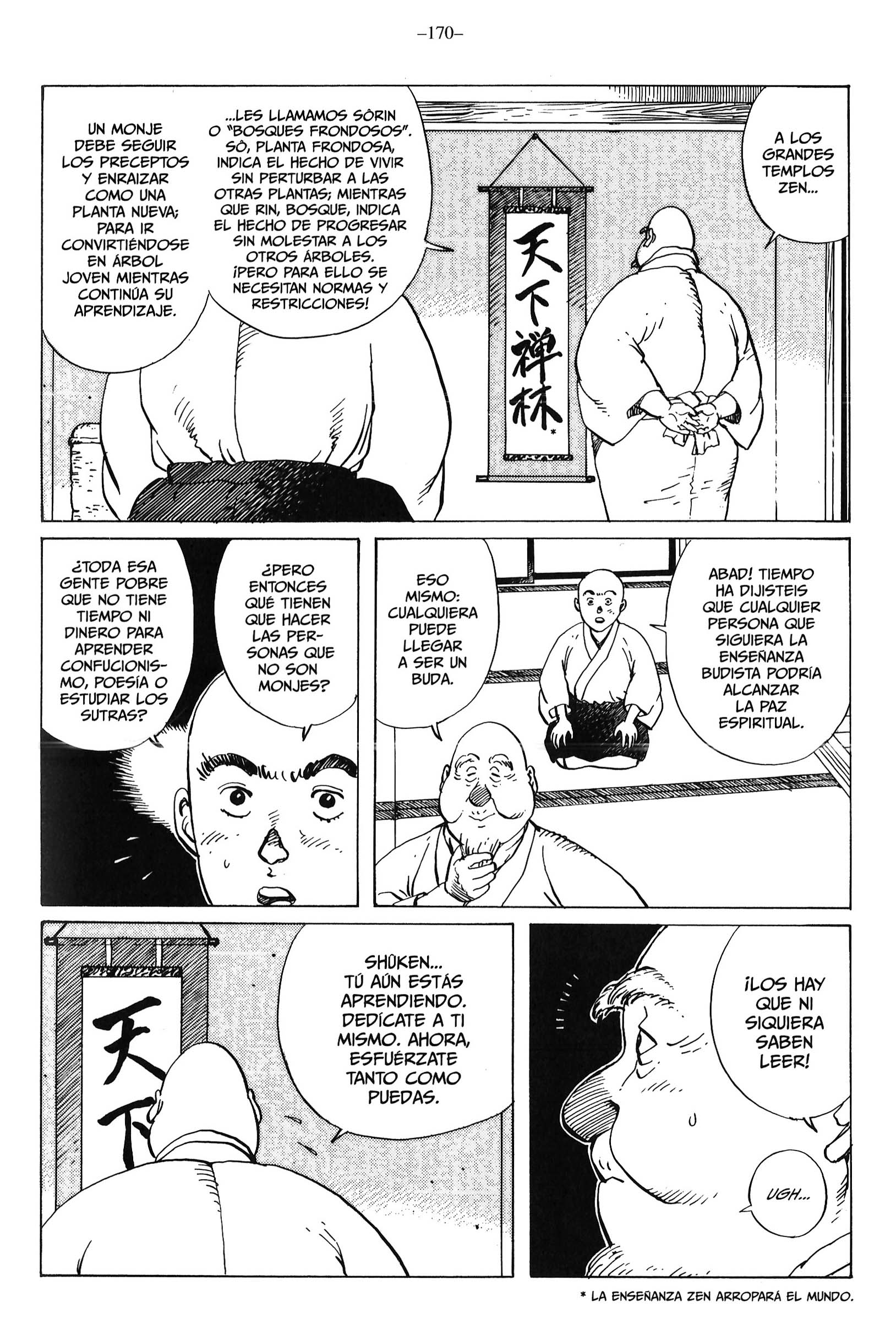 Ikkyu Las cinco montañas y los bosques frondosos 第93页