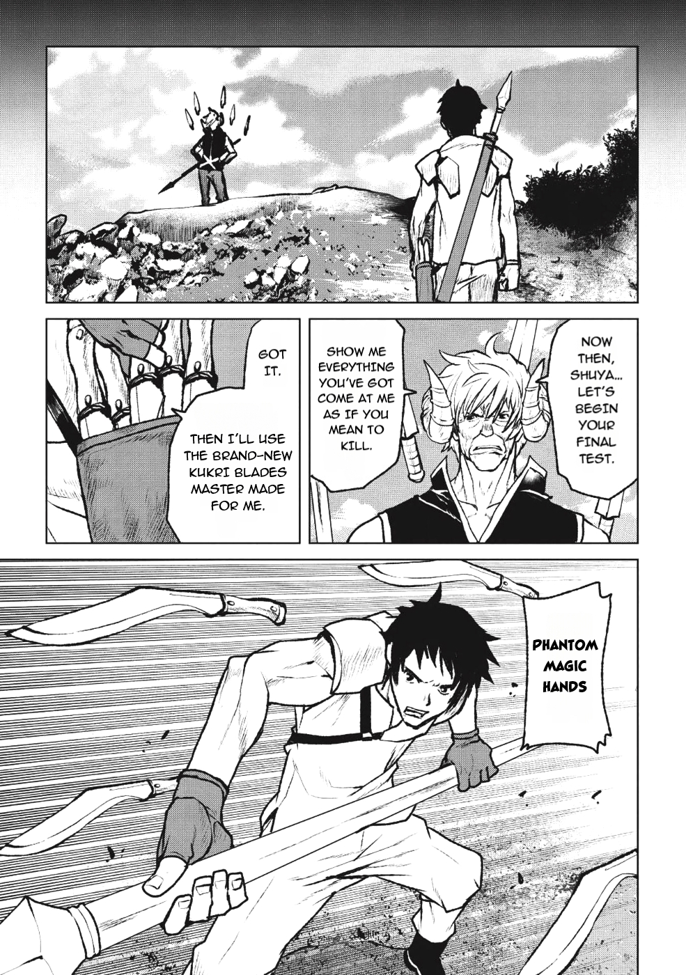 The Spearmaster and the Black Cat Departure 第3页