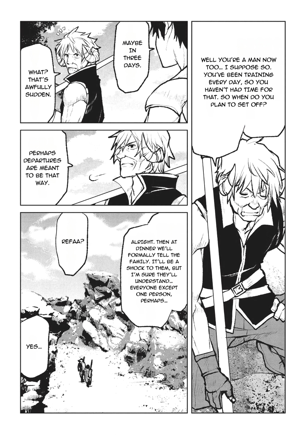 The Spearmaster and the Black Cat Departure 第8页