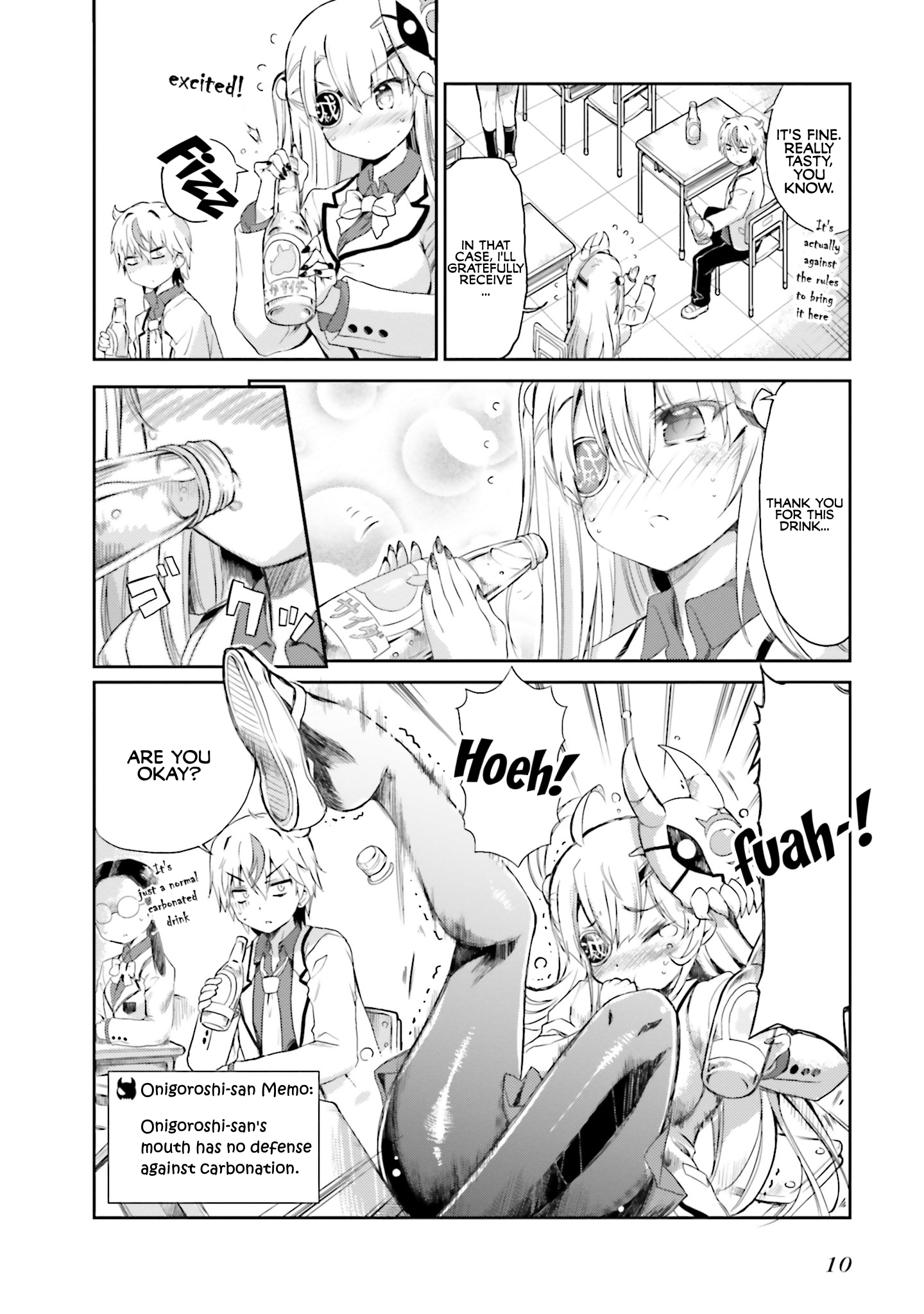 Choroi Desu yo Onigoroshi-san! Onigoroshi-san Who Sits Next to Me 第10页