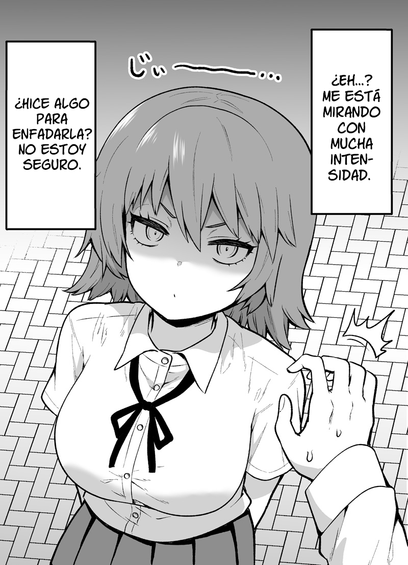 My Girlfriend Always Glares at Me Oneshot 第3页
