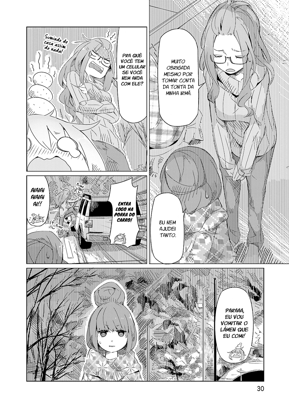 Yuru Camp△ Monte Fuji e o Pote de Lámen 第30页