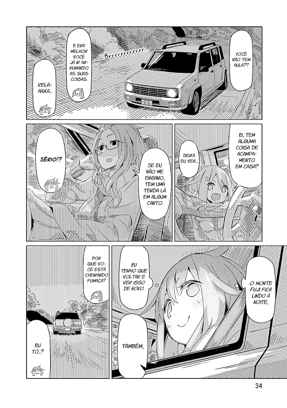Yuru Camp△ Monte Fuji e o Pote de Lámen 第34页