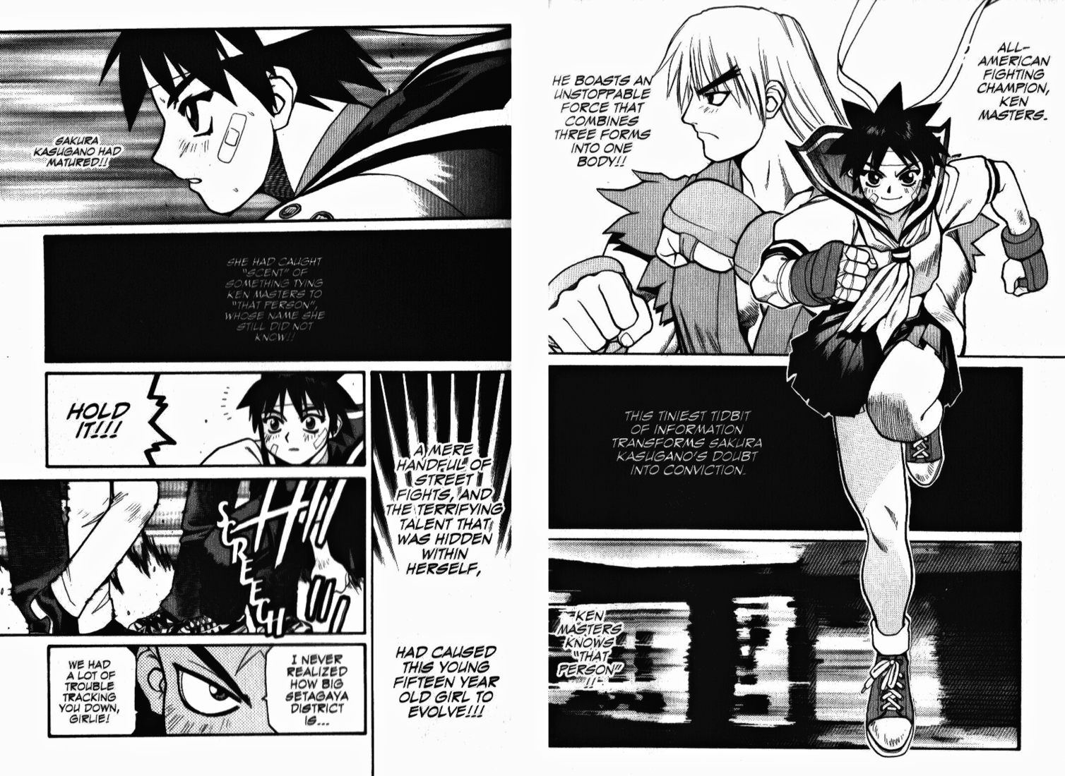Street Fighter ALPHA 2: Sakura Will Do Her Best! Before Stepping Out Into the World - Part 3 第3页