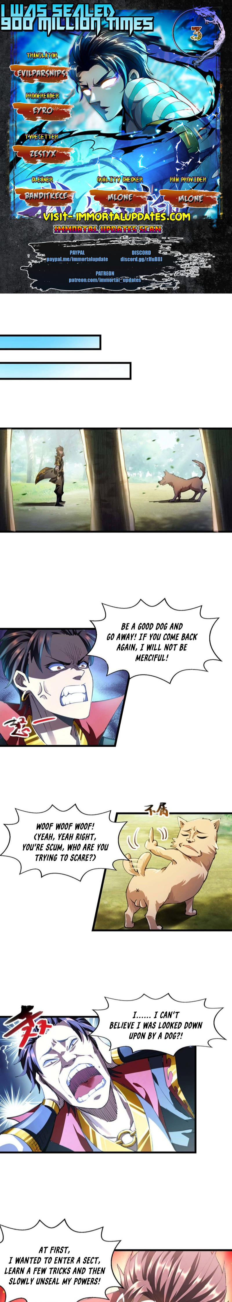 Seal Me 900 Million Times! Ch. 3 第1页