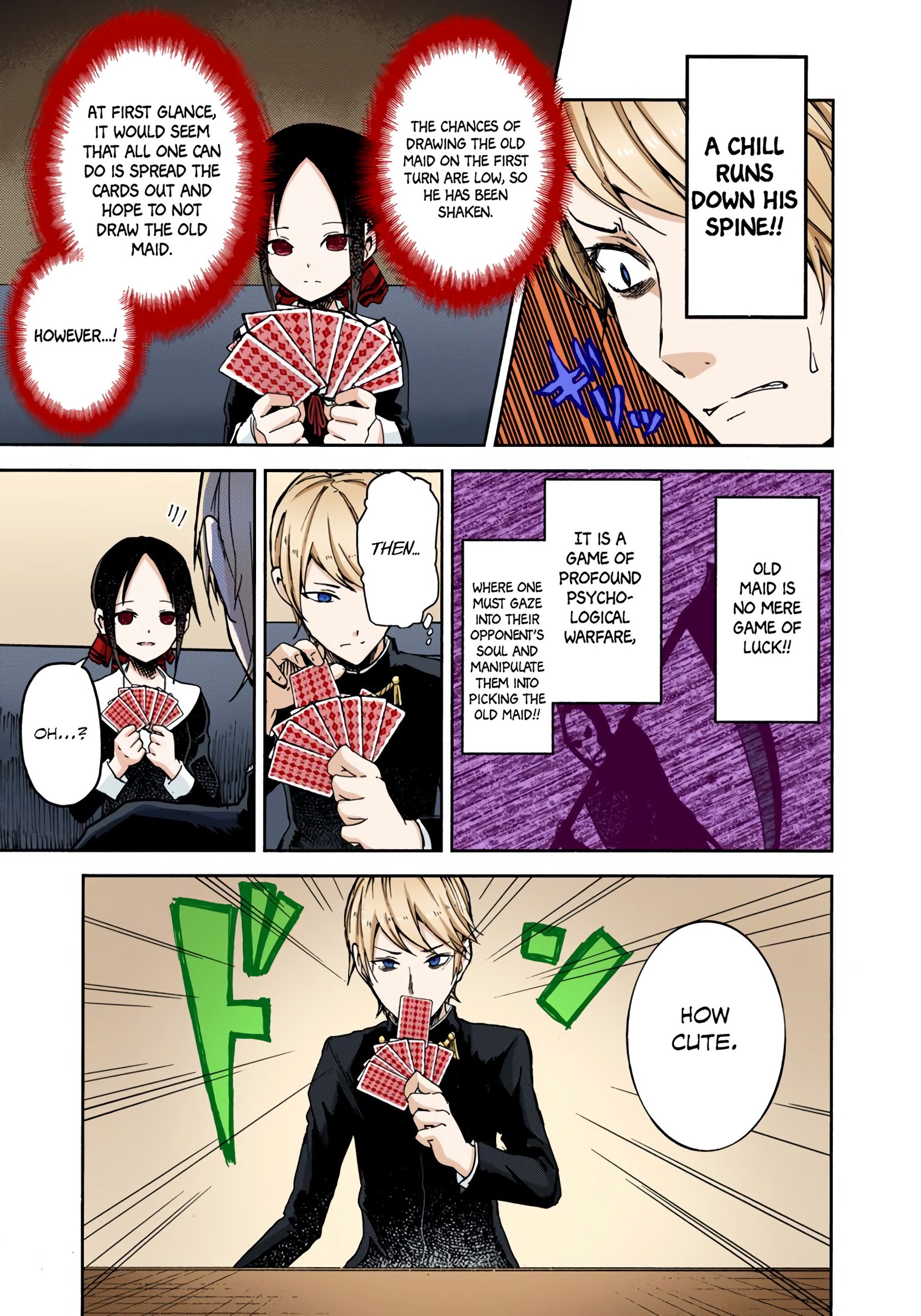 Kaguya-sama: Love Is War (Official Colored) I Want to Play Old Maid 第7页