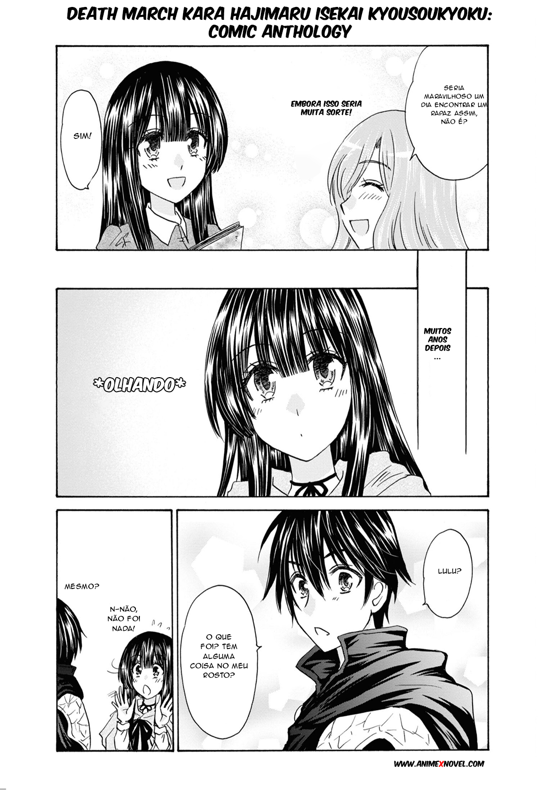 Death Marching to the Parallel World Rhapsody Anthology [Segami Akira] 第8页