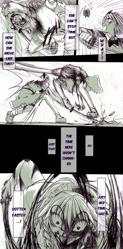 Touhou - Sakuya VS Youmu (Doujinshi) Oneshot 第10页