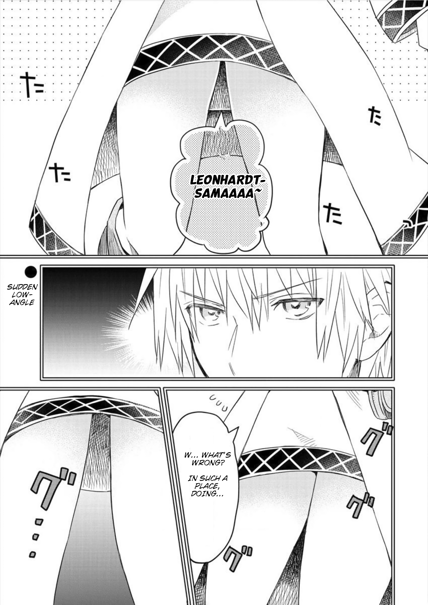 Leonhardt-sama Is A Girl Unexpected Low-angle. 第1页