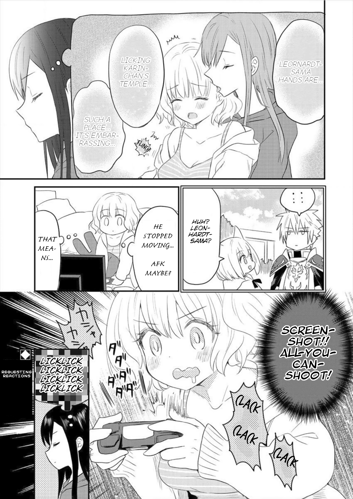 Leonhardt-sama Is A Girl Unexpected Low-angle. 第25页