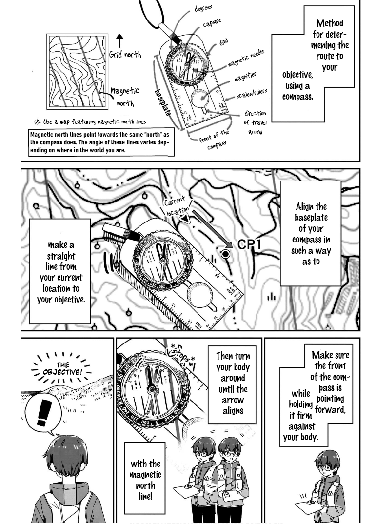 Otome no Chikyuu no Hashirikata How to Use a Compass 第9页