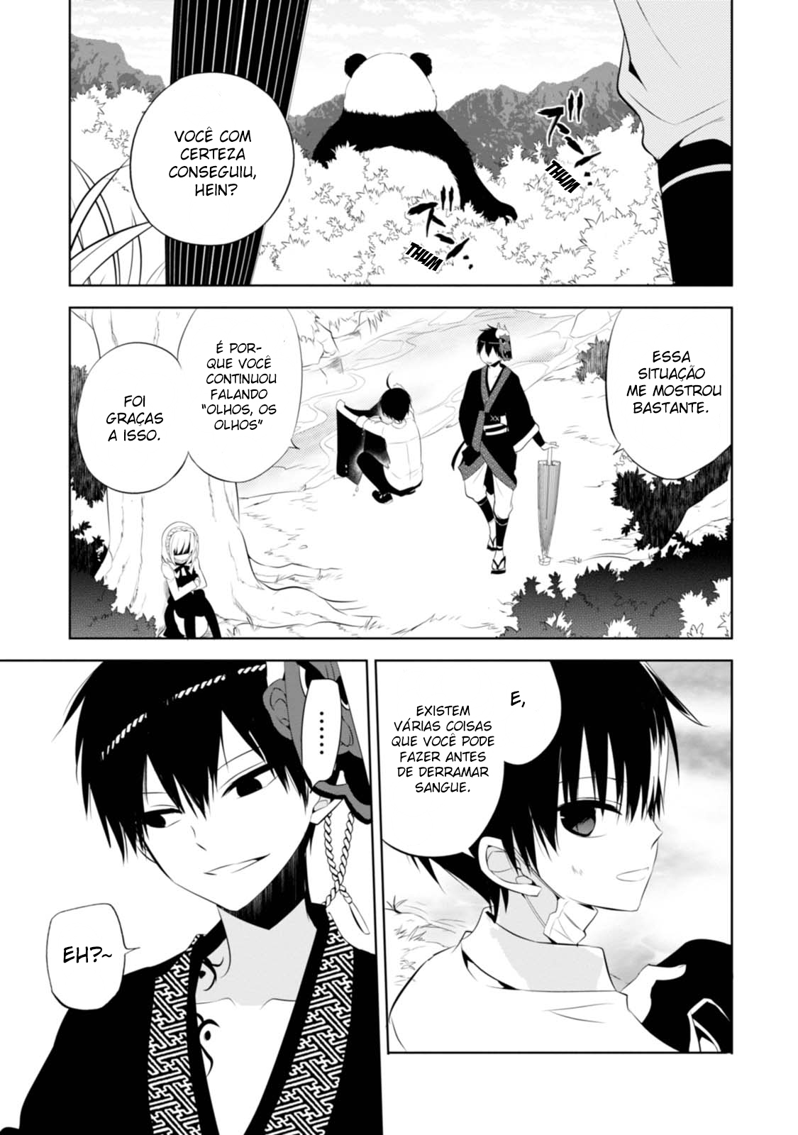 Naka no Hito Genome [Jikkyouchuu] Olhos de animal 第40页
