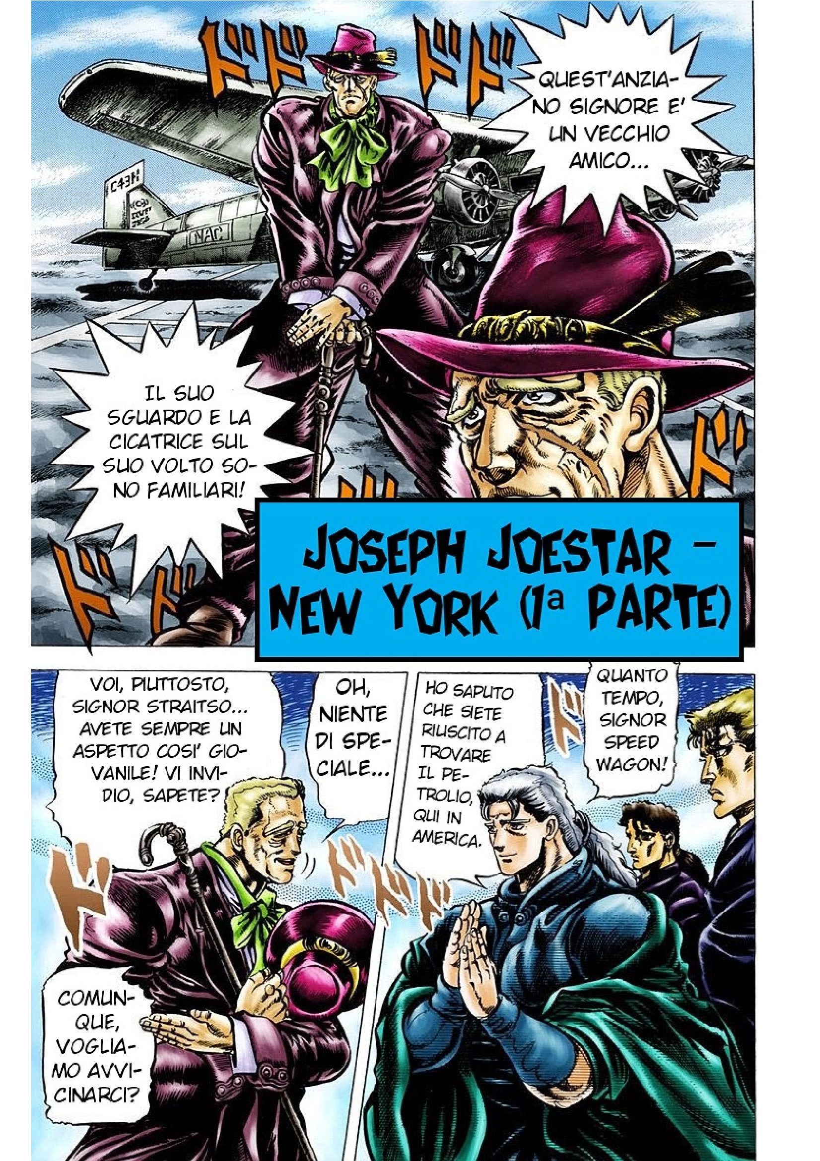JoJo's Bizarre Adventure, Part 2: Battle Tendency (Official Colored) Joseph Joestar - New York (1ª PARTE) 第2页