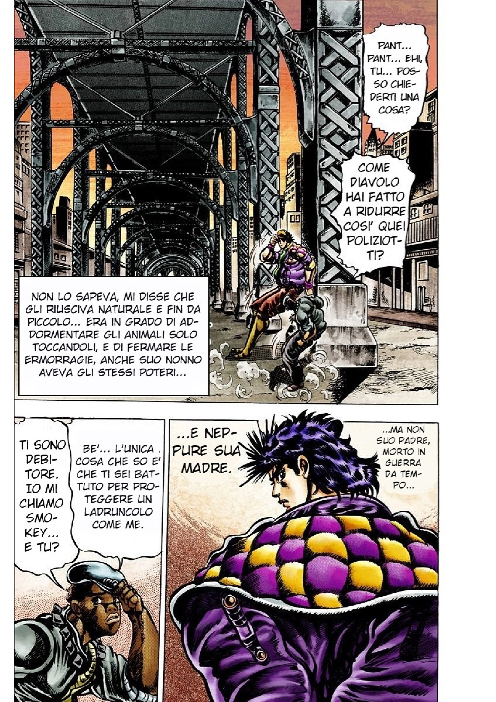 JoJo's Bizarre Adventure, Part 2: Battle Tendency (Official Colored) Joseph Joestar - New York (1ª PARTE) 第17页