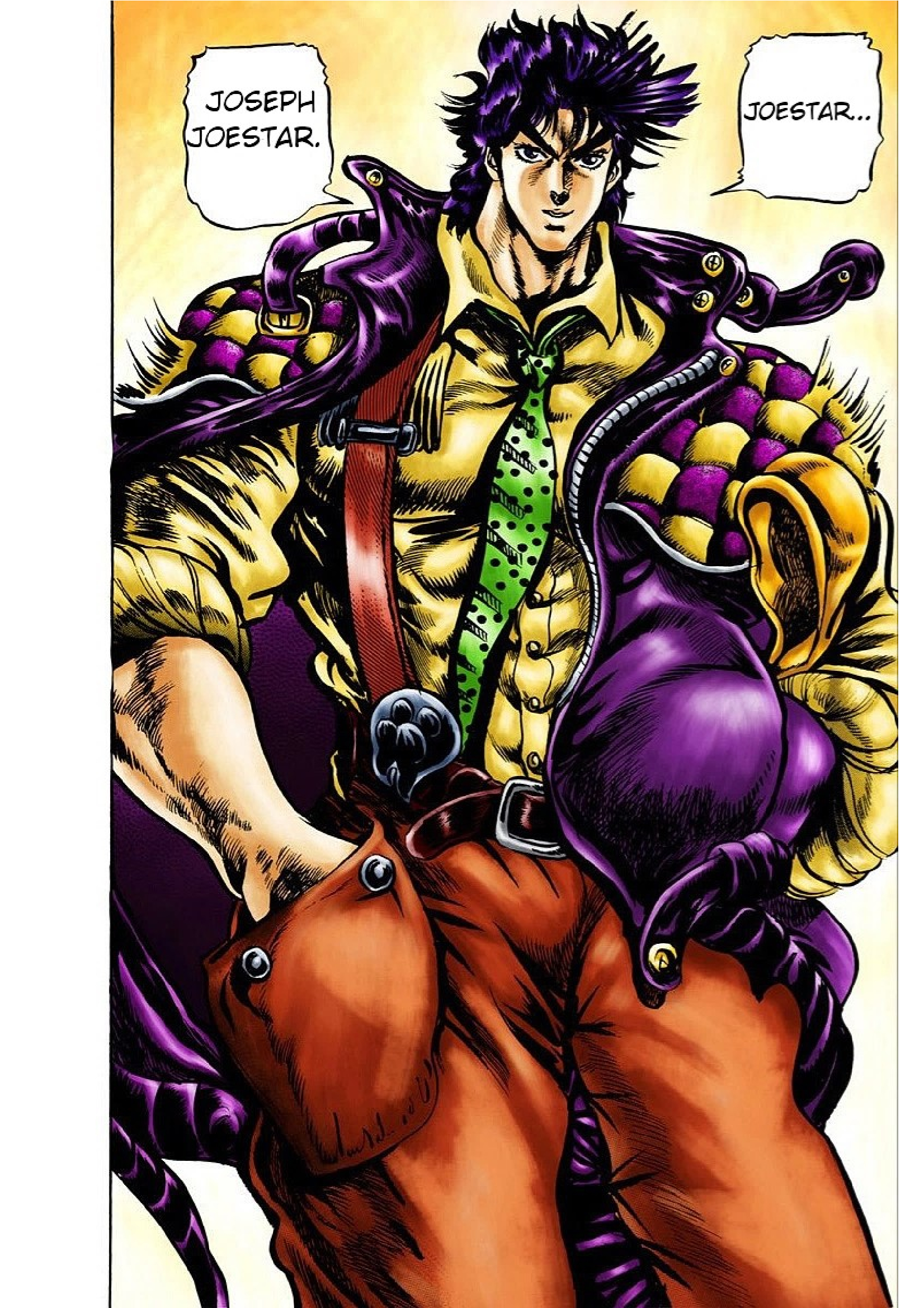 JoJo's Bizarre Adventure, Part 2: Battle Tendency (Official Colored) Joseph Joestar - New York (1ª PARTE) 第18页