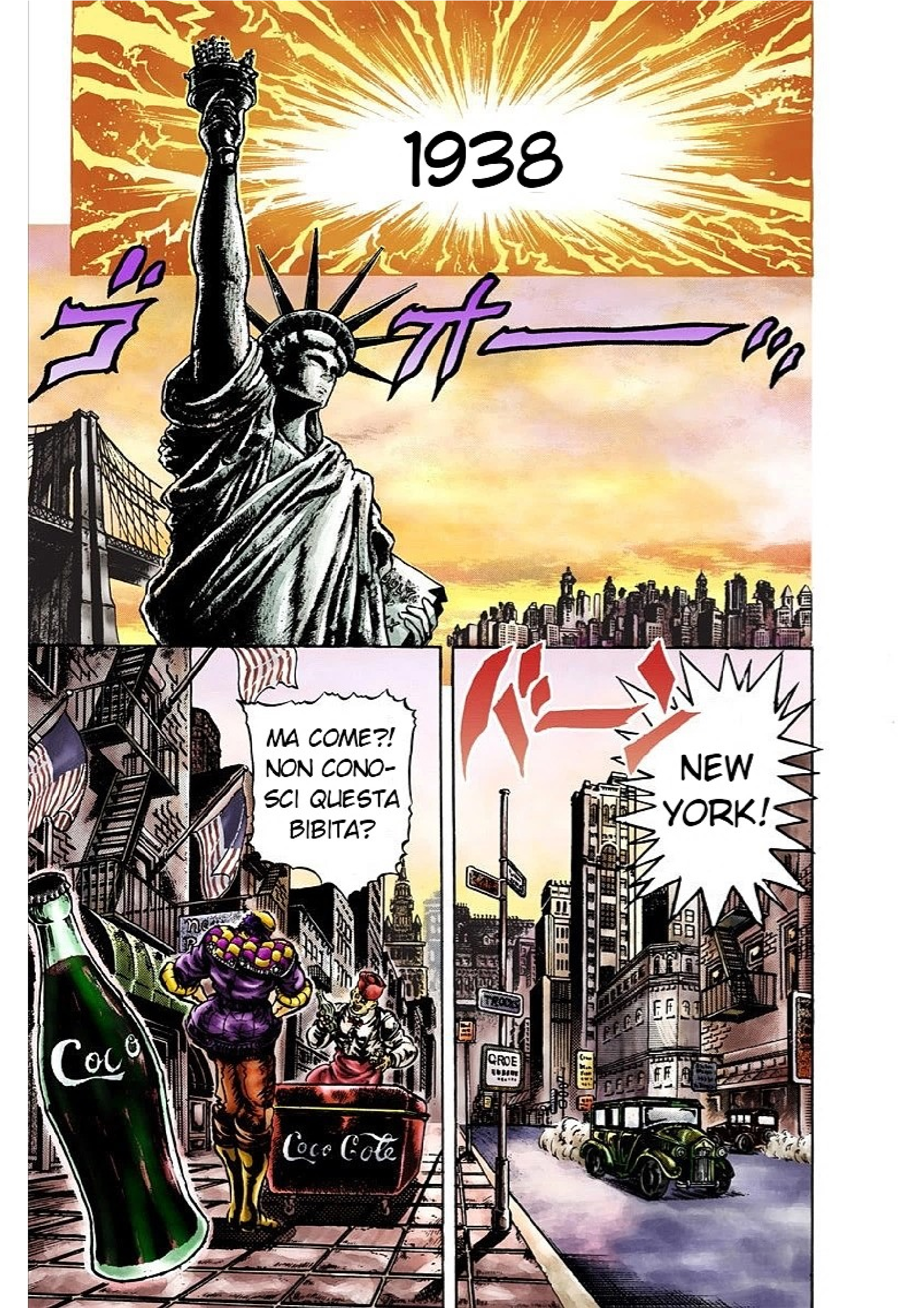 JoJo's Bizarre Adventure, Part 2: Battle Tendency (Official Colored) Joseph Joestar - New York (1ª PARTE) 第5页