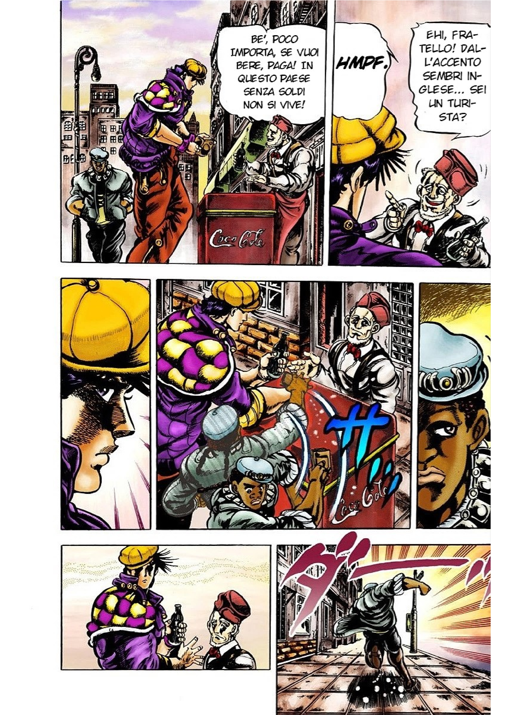 JoJo's Bizarre Adventure, Part 2: Battle Tendency (Official Colored) Joseph Joestar - New York (1ª PARTE) 第6页