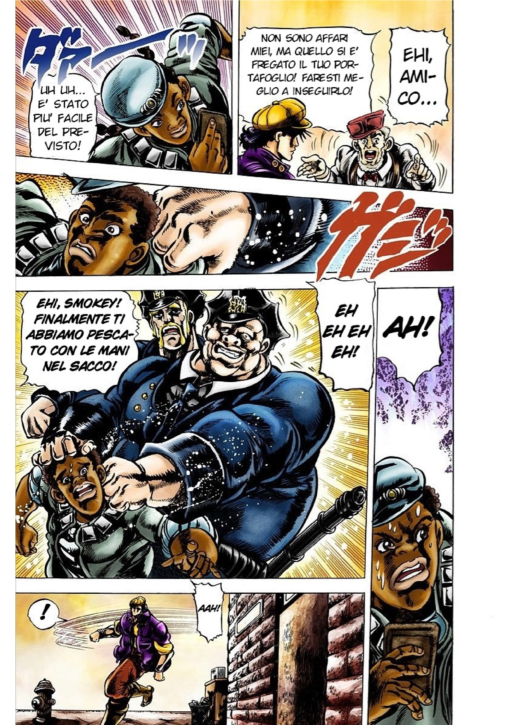 JoJo's Bizarre Adventure, Part 2: Battle Tendency (Official Colored) Joseph Joestar - New York (1ª PARTE) 第7页