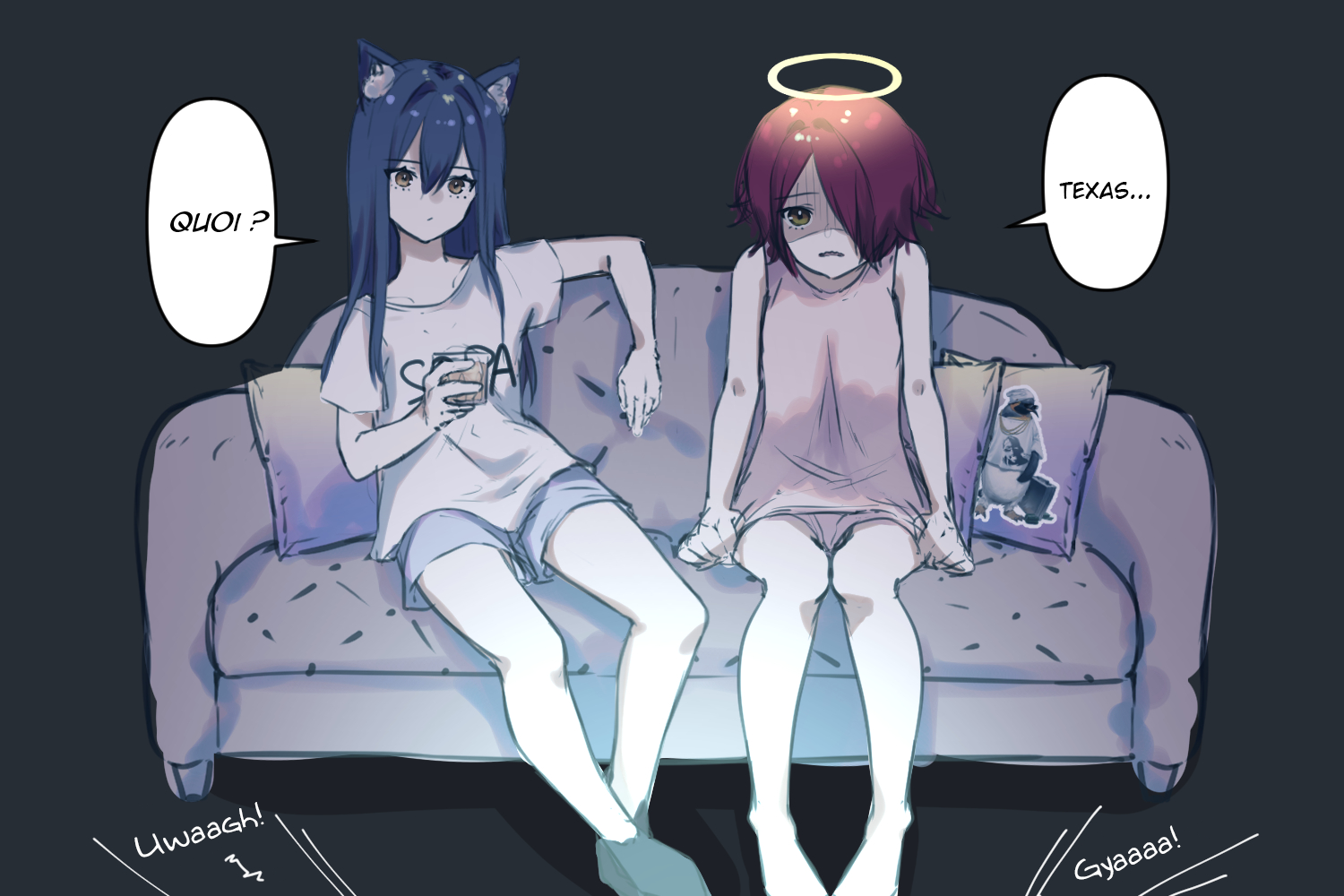 Arknights - Exia and Texas (Doujinshi) 第1页
