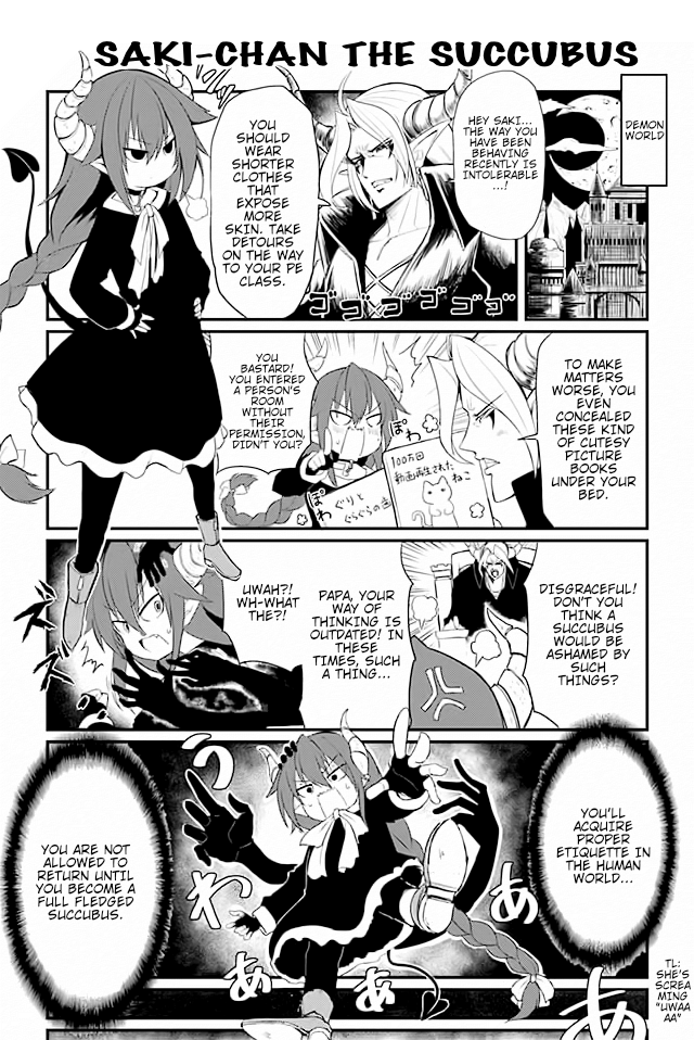 Naughty Succubus "Saki-chan" 第1页