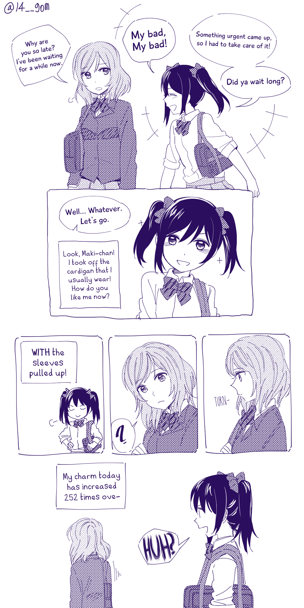 Love Live! NicoMaki Web Manga 第3页