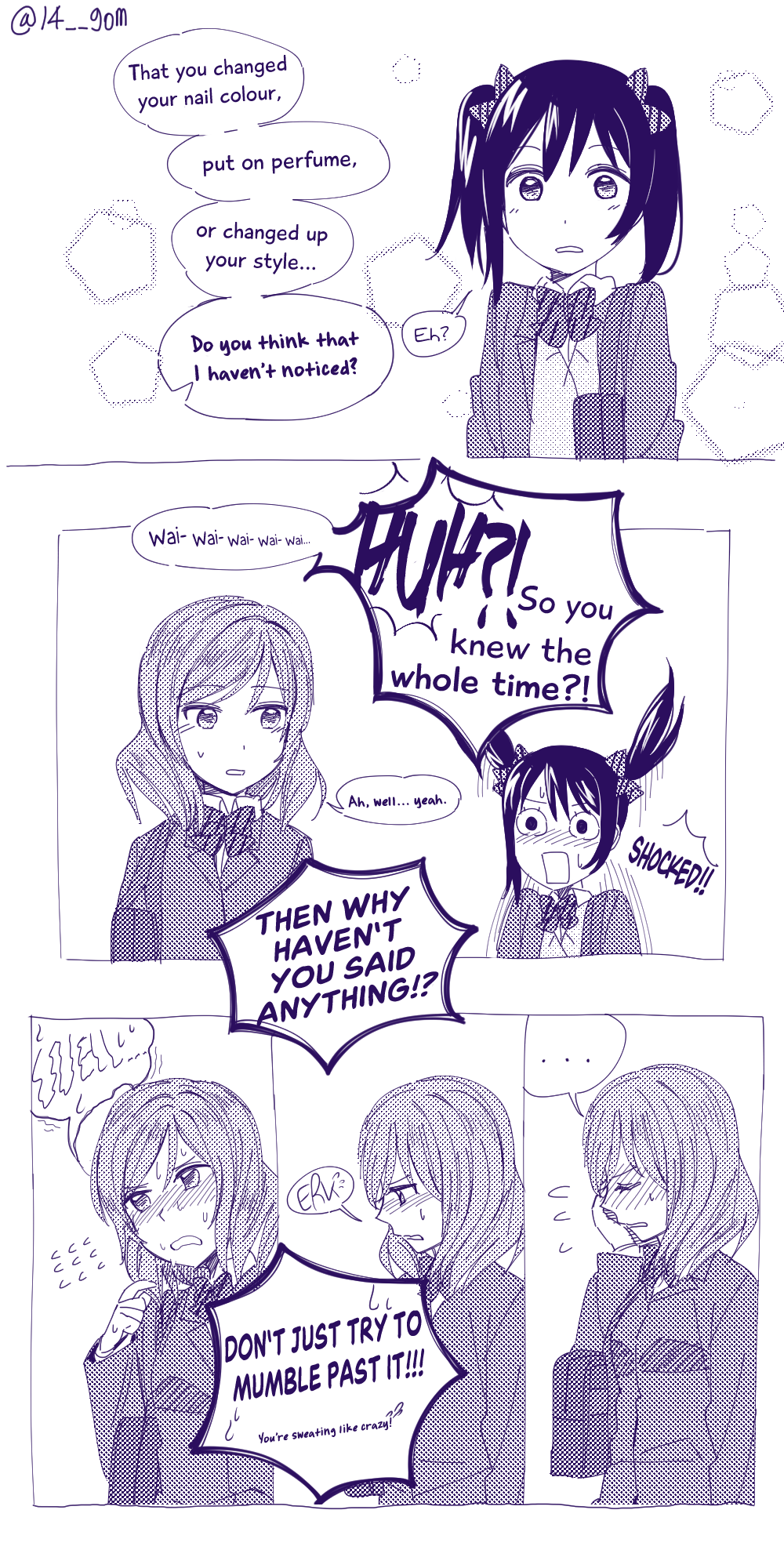 Love Live! NicoMaki Web Manga 第6页