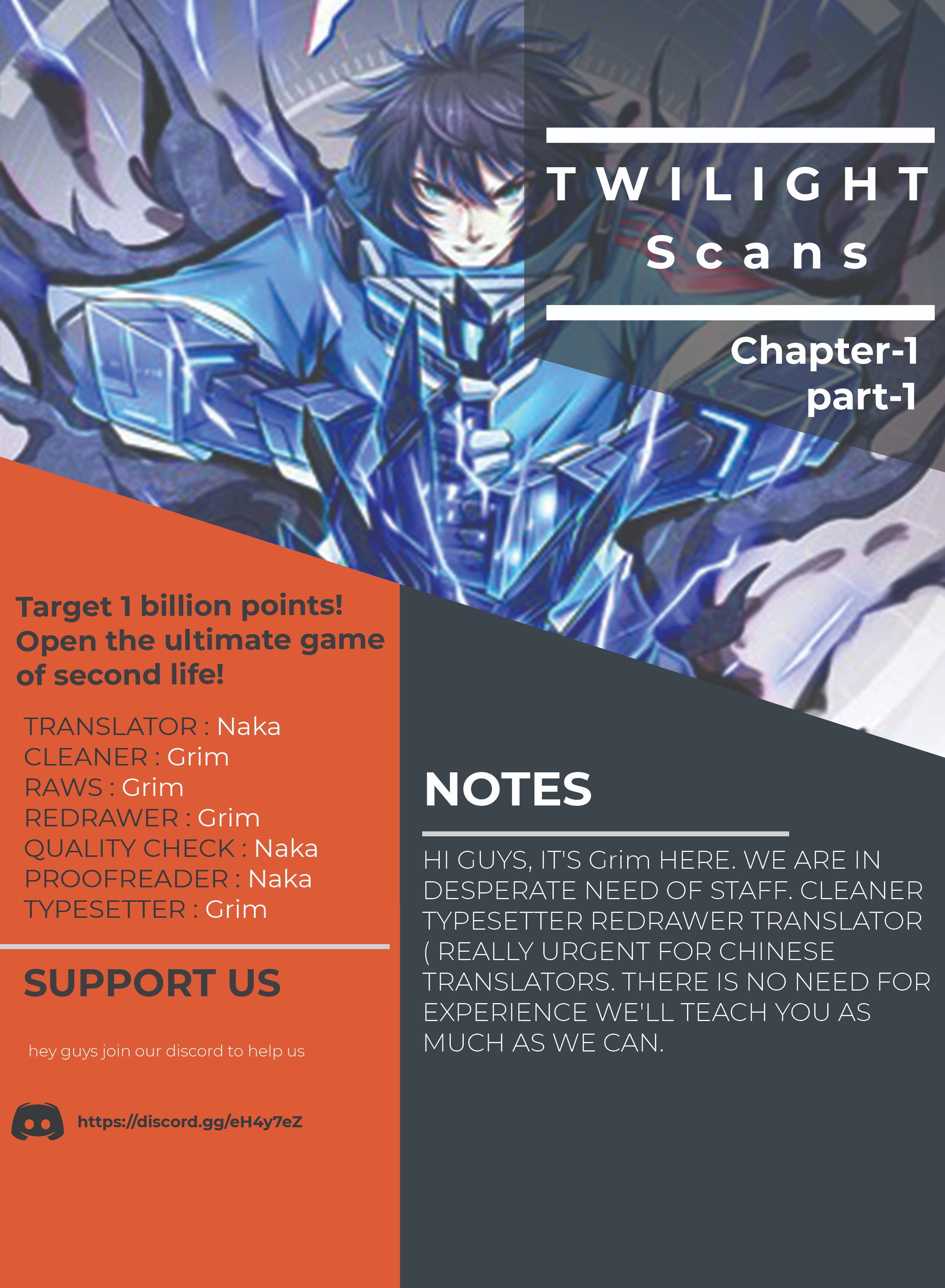 Target: 100 Million Points! The Ultimate Game to Start a 2nd Life! Episode 1.1 第1页