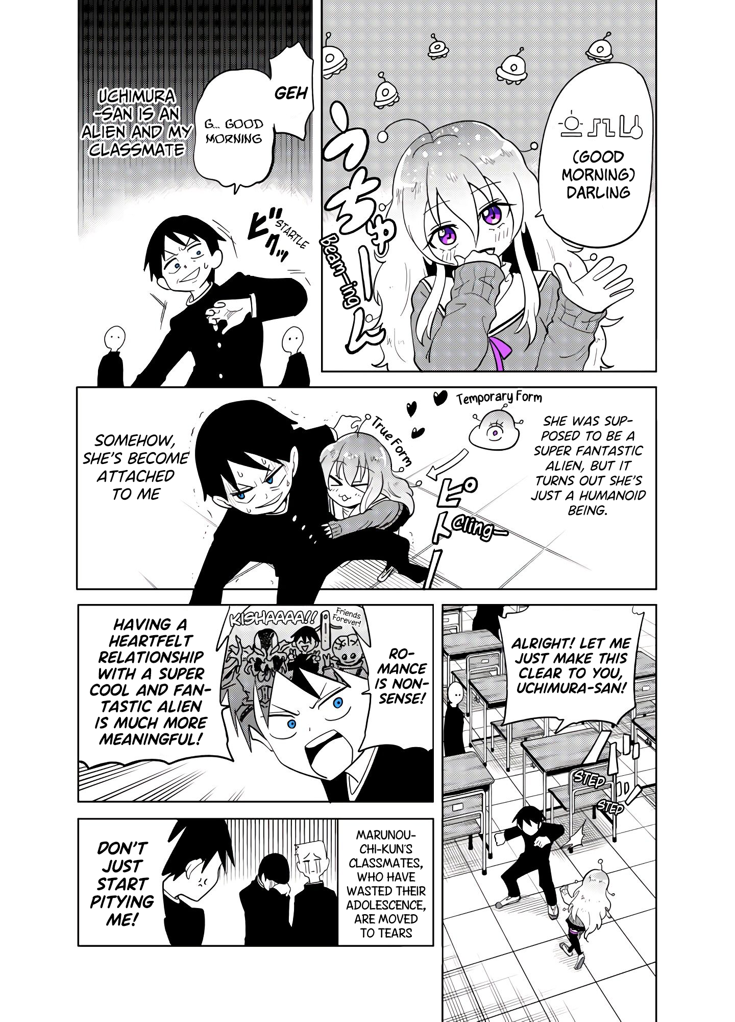 The Alien Next to Me Is Scary Vol. 1 Ch. 2 第1页