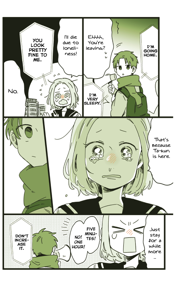 Migihara's Short Manga Ta-kun and Ko-chan: My Childhood Friend Became Huge 第6页