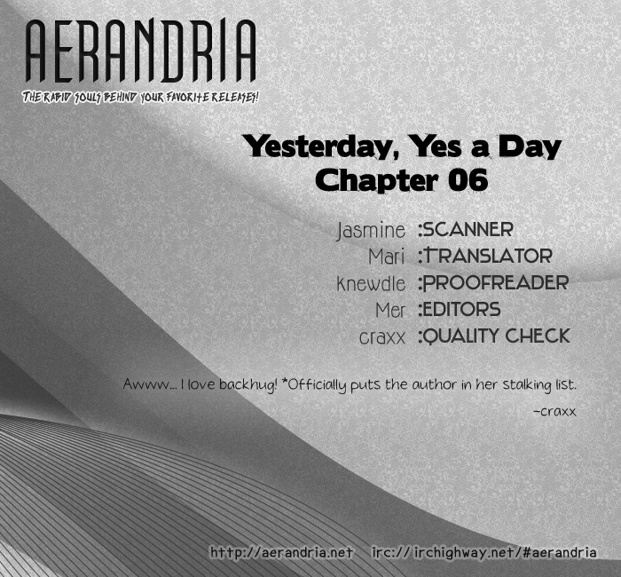 Yesterday, Yes a Day Vol. 1 Ch. 6 第3页